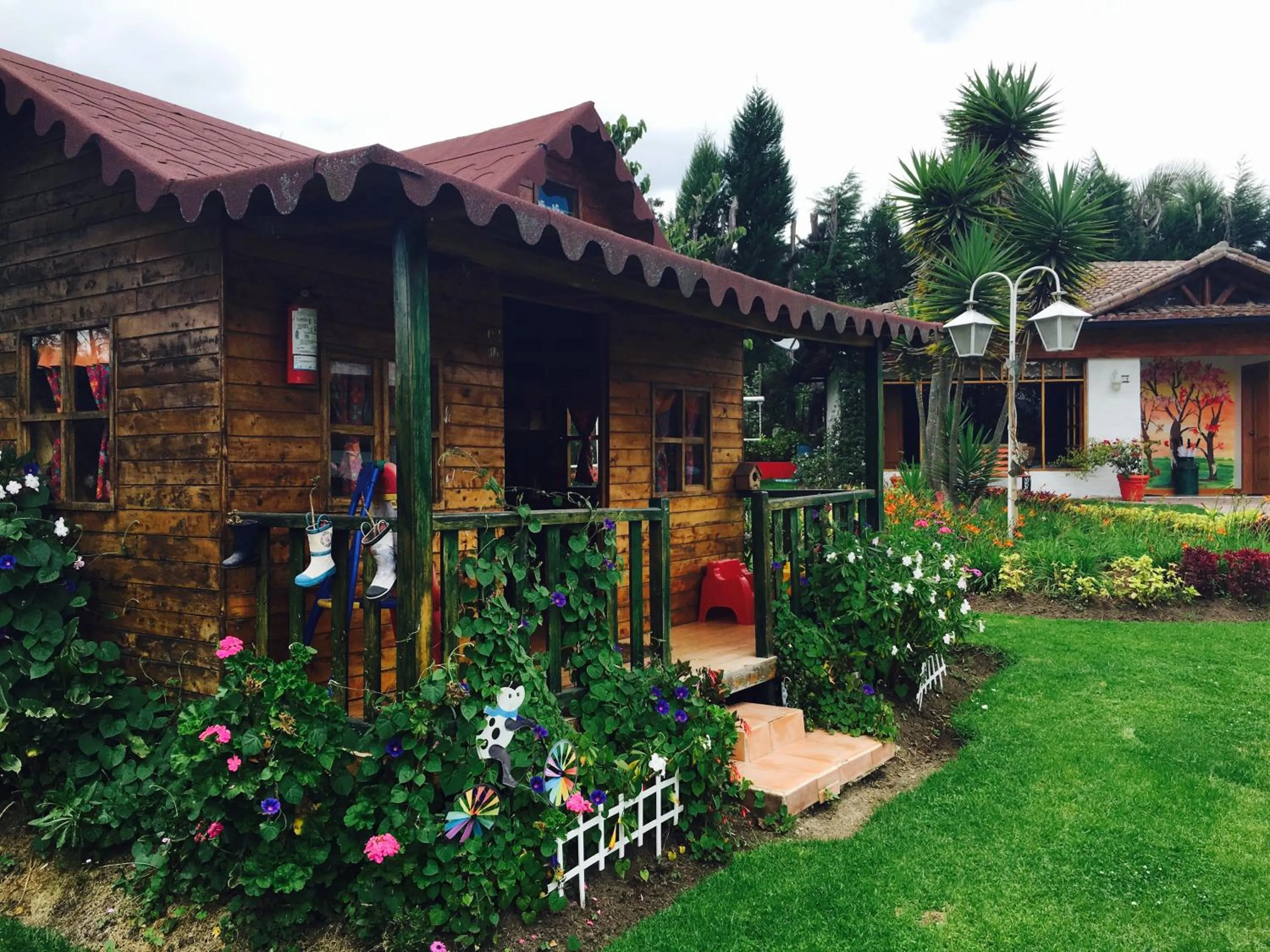 Patio in Casa d'Campo Tababela Hotel Boutique