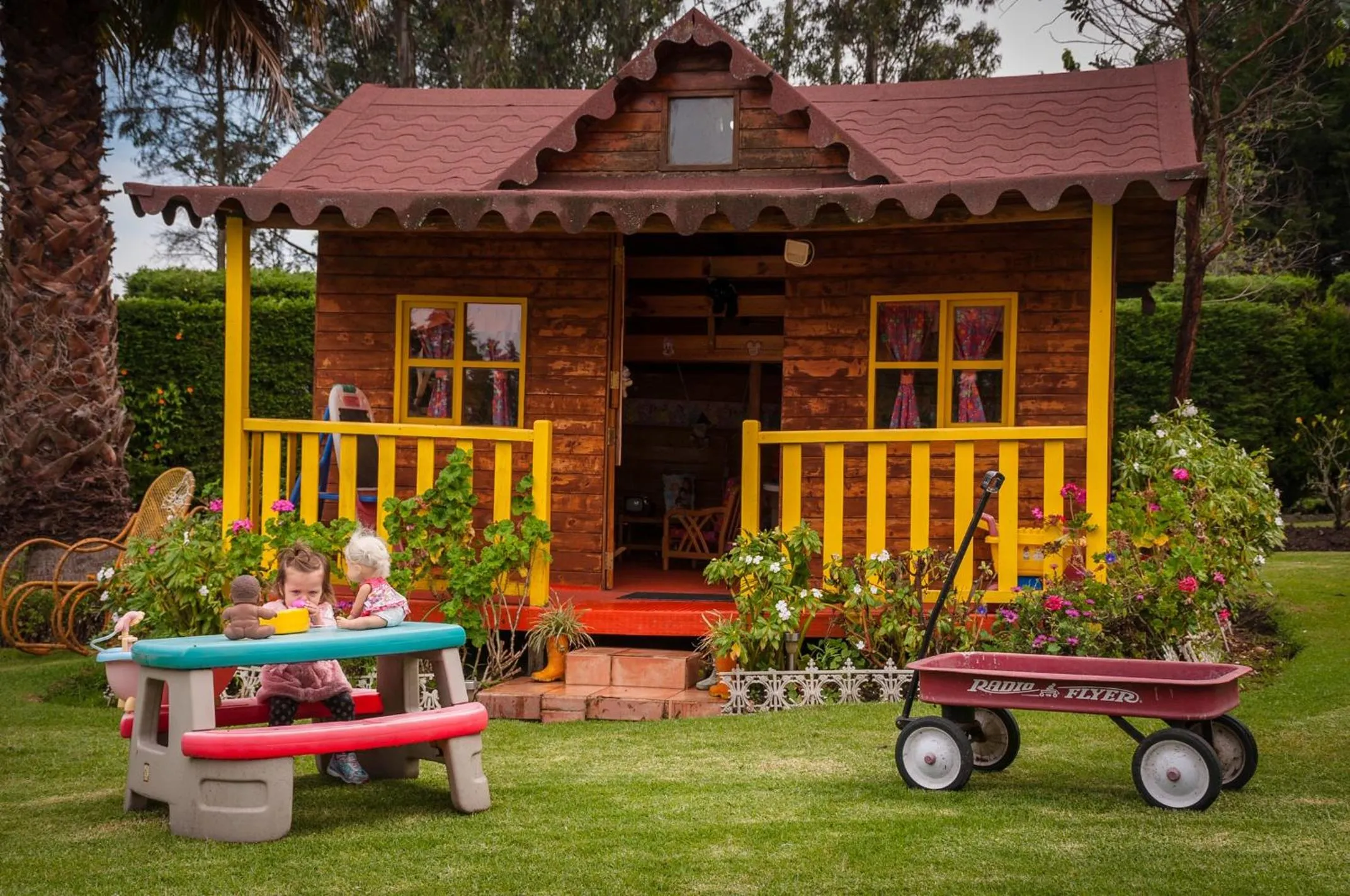 Children play ground in Casa d'Campo Tababela Hotel Boutique