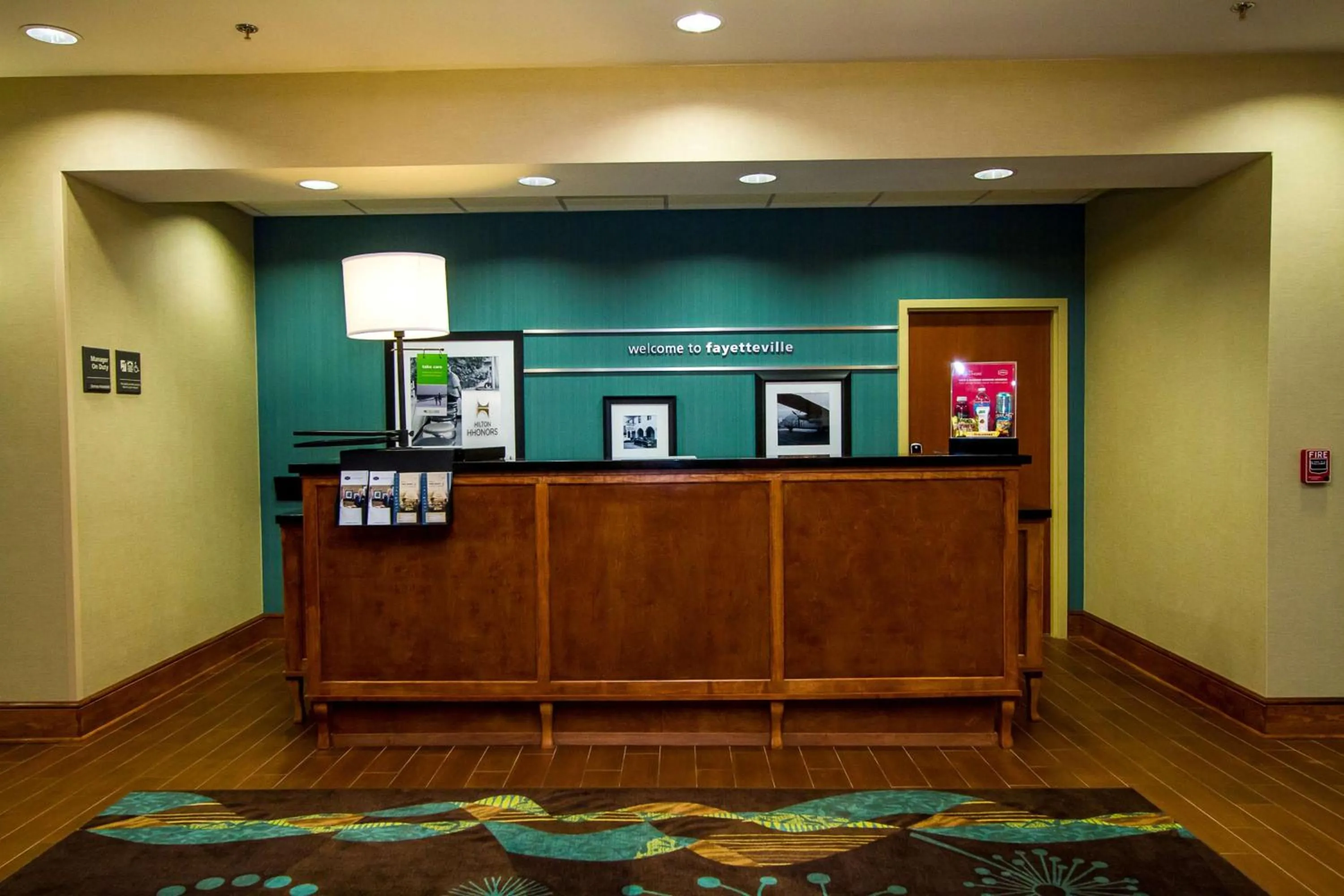 Lobby or reception in Hampton Inn Fayetteville