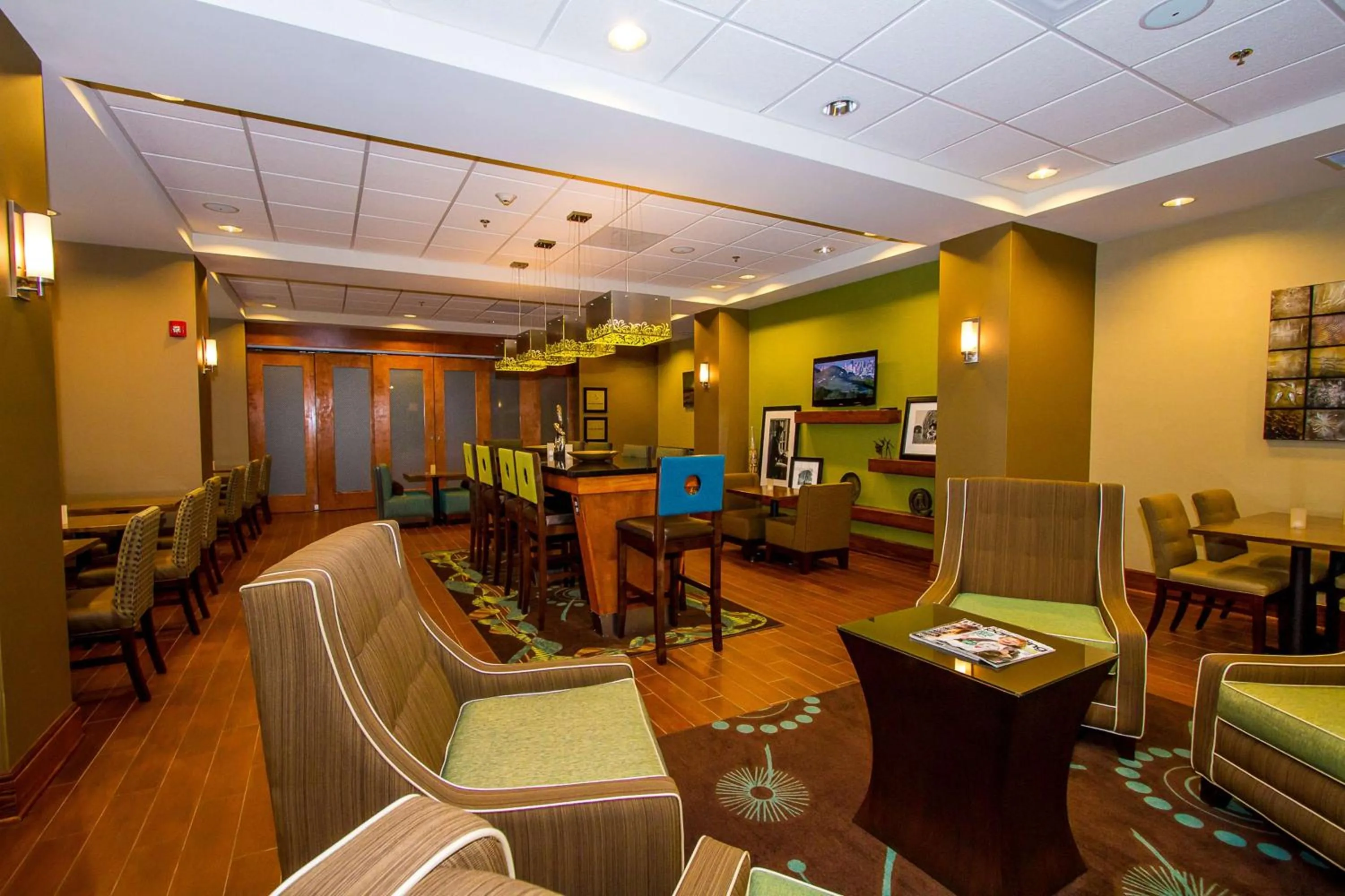 Lobby or reception in Hampton Inn Fayetteville