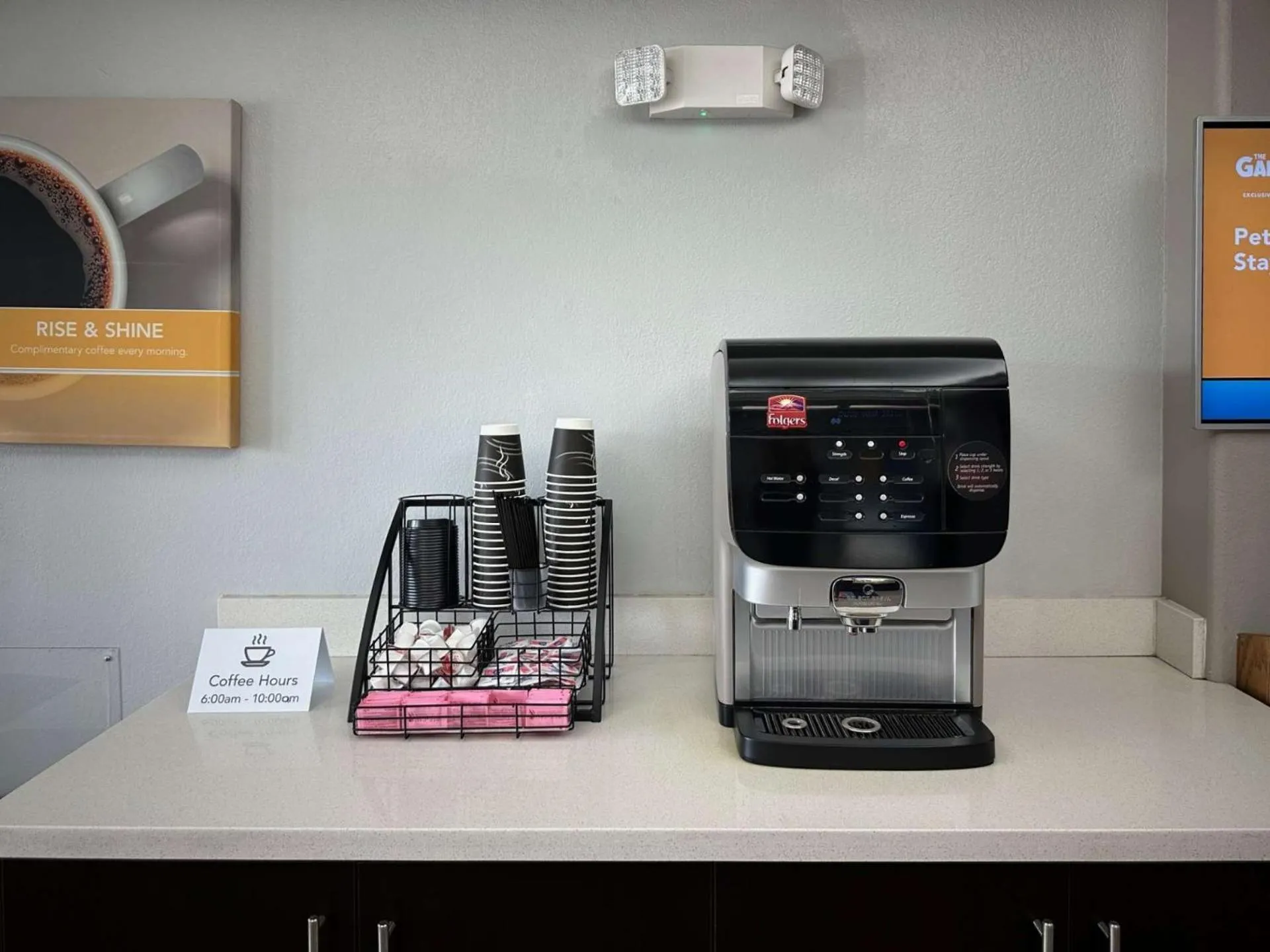 Food and drinks in Motel 6-Mission, TX