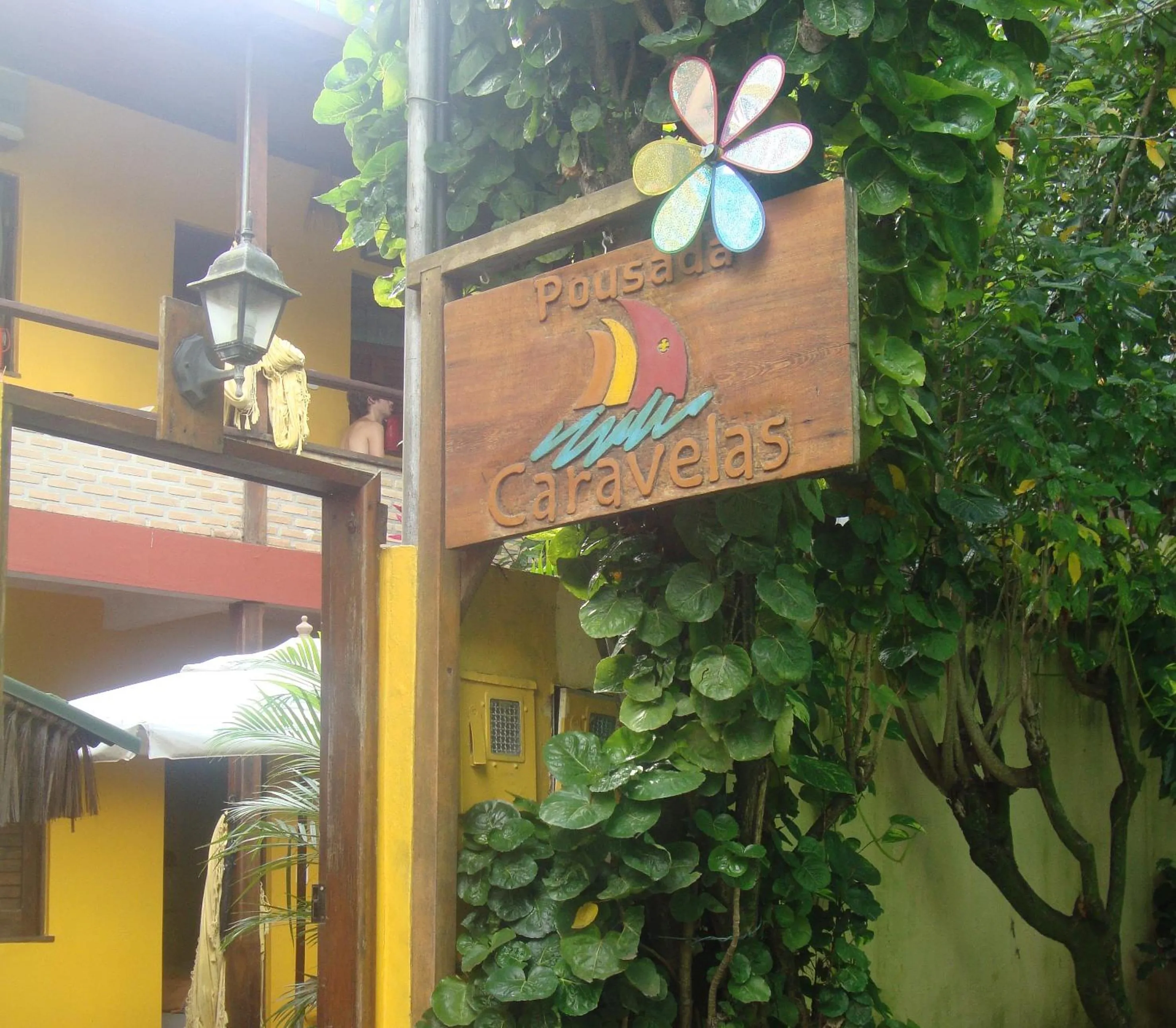 Facade/entrance in Pousada Caravelas