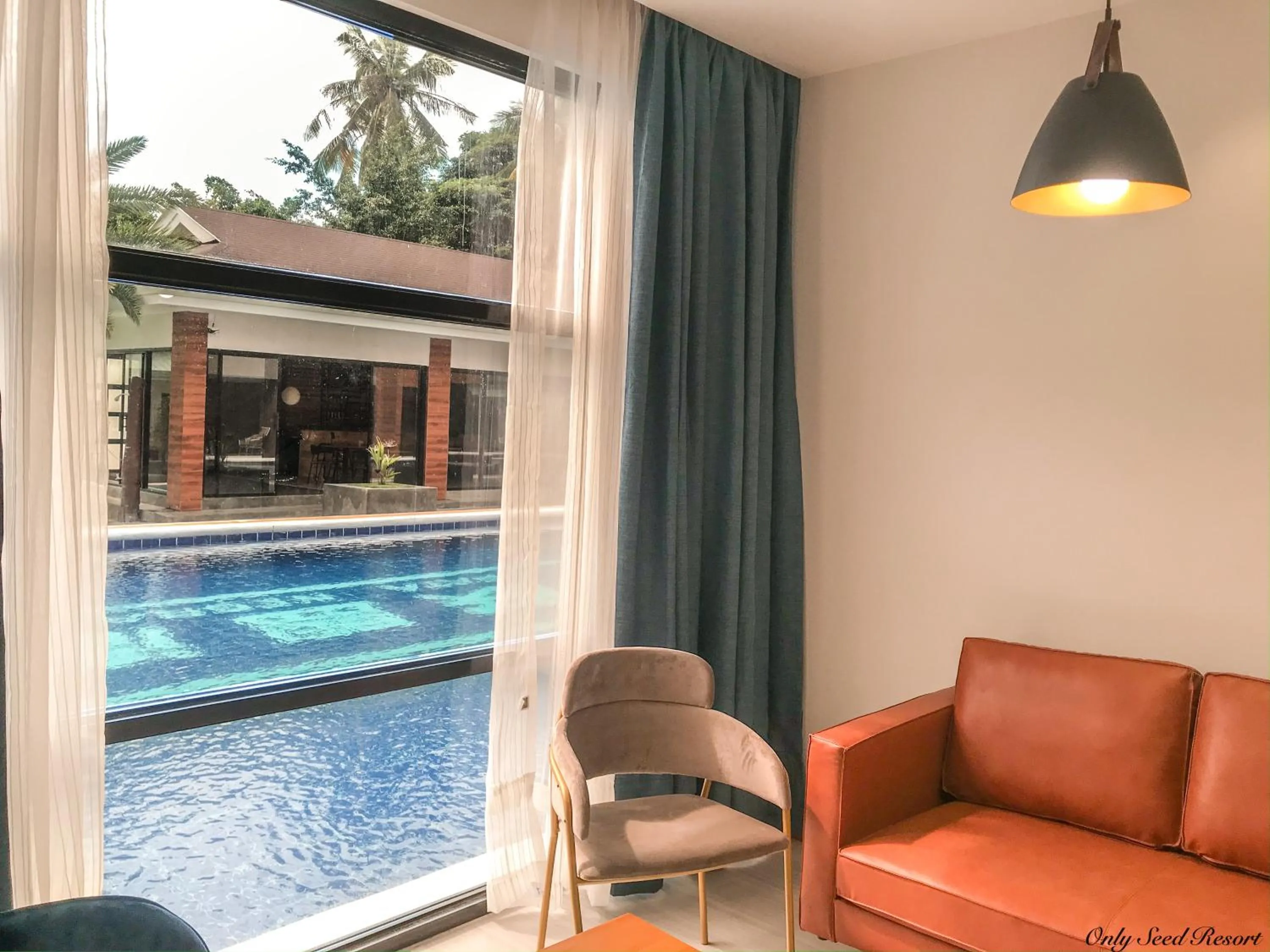 Seating area in Only Seed Resort 欧芮希度假酒店