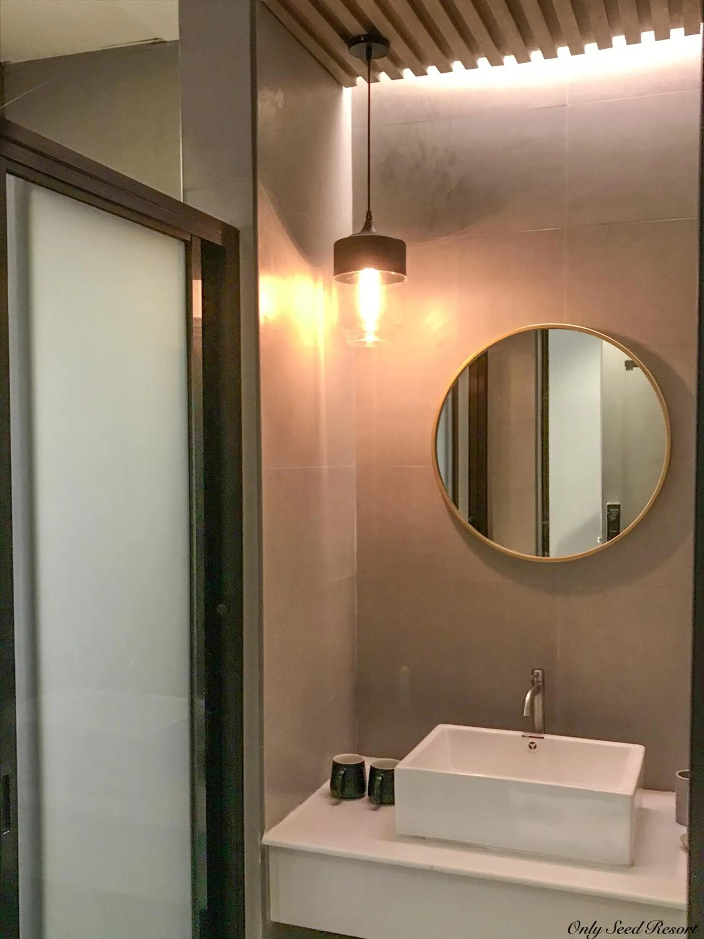 Bathroom in Only Seed Resort 欧芮希度假酒店
