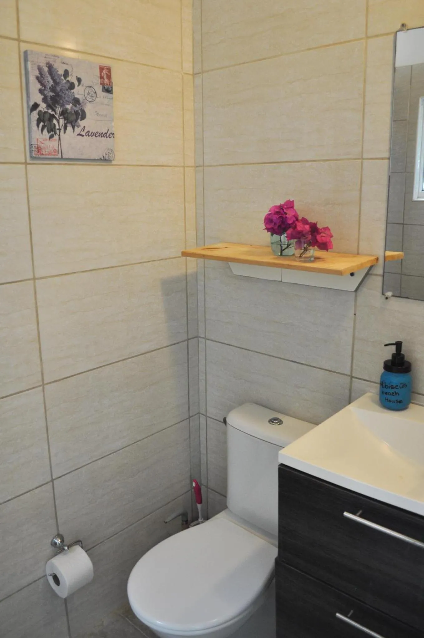 Bathroom in Hibiscus Beach House