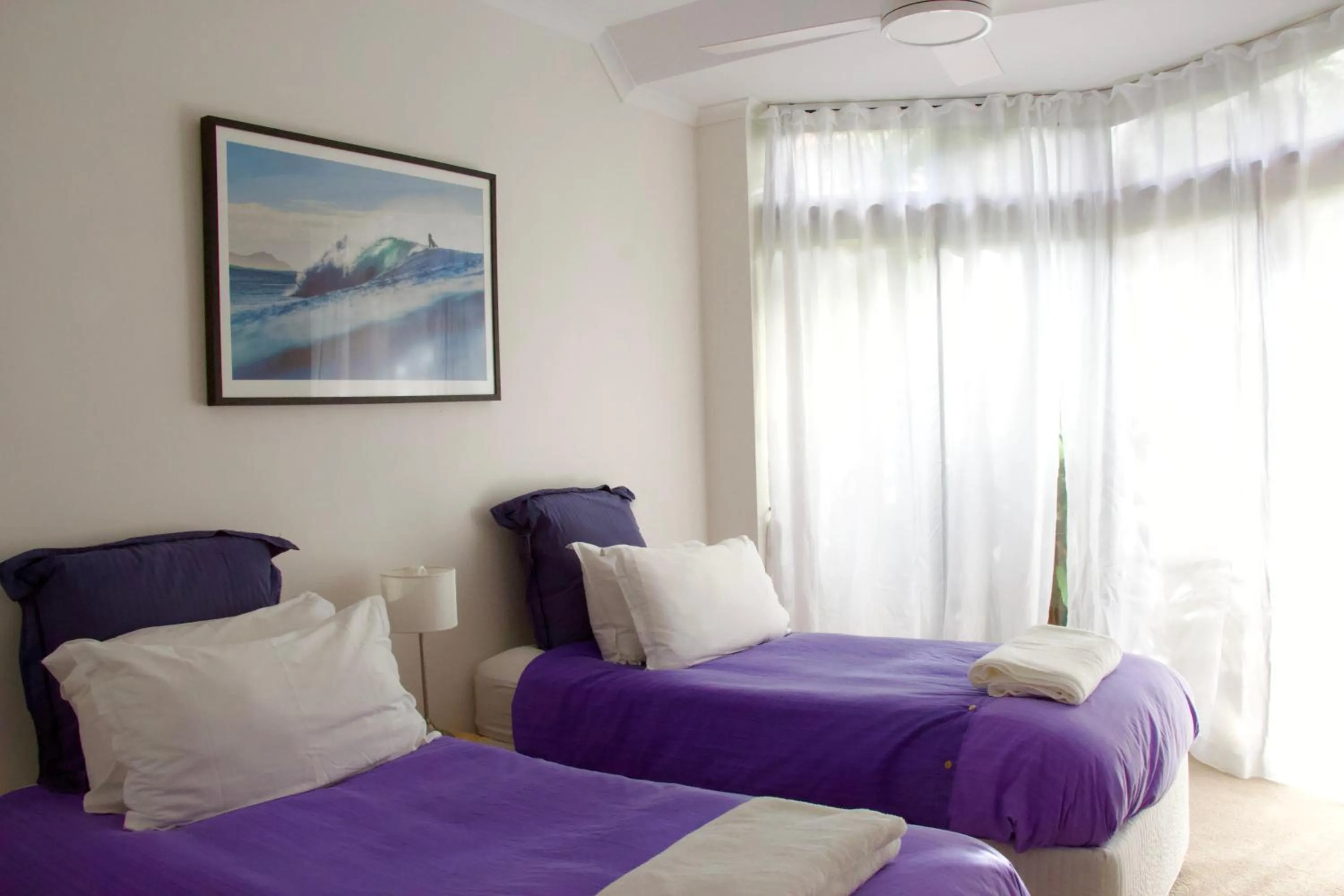 Bed in Byron Links Apartments