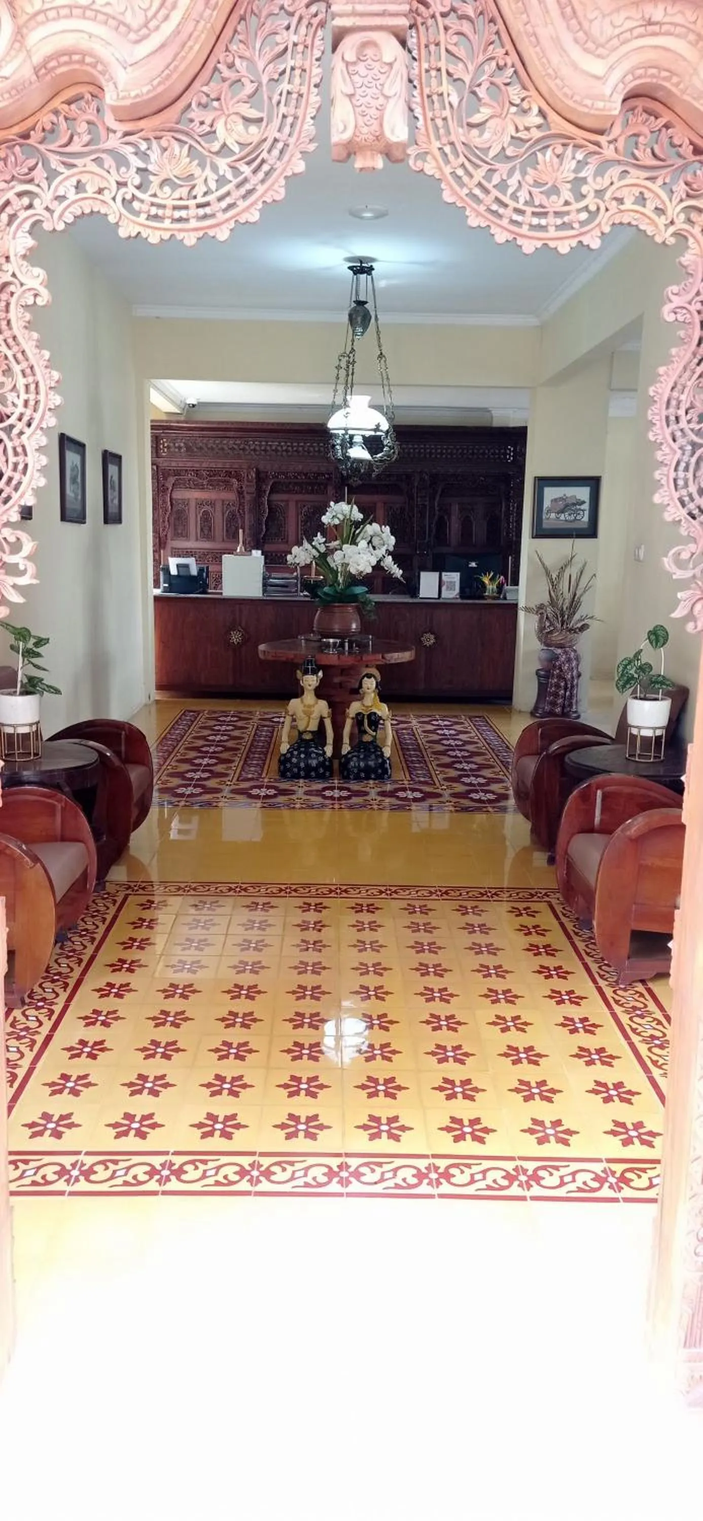 Lobby or reception in Bale Devata Resort