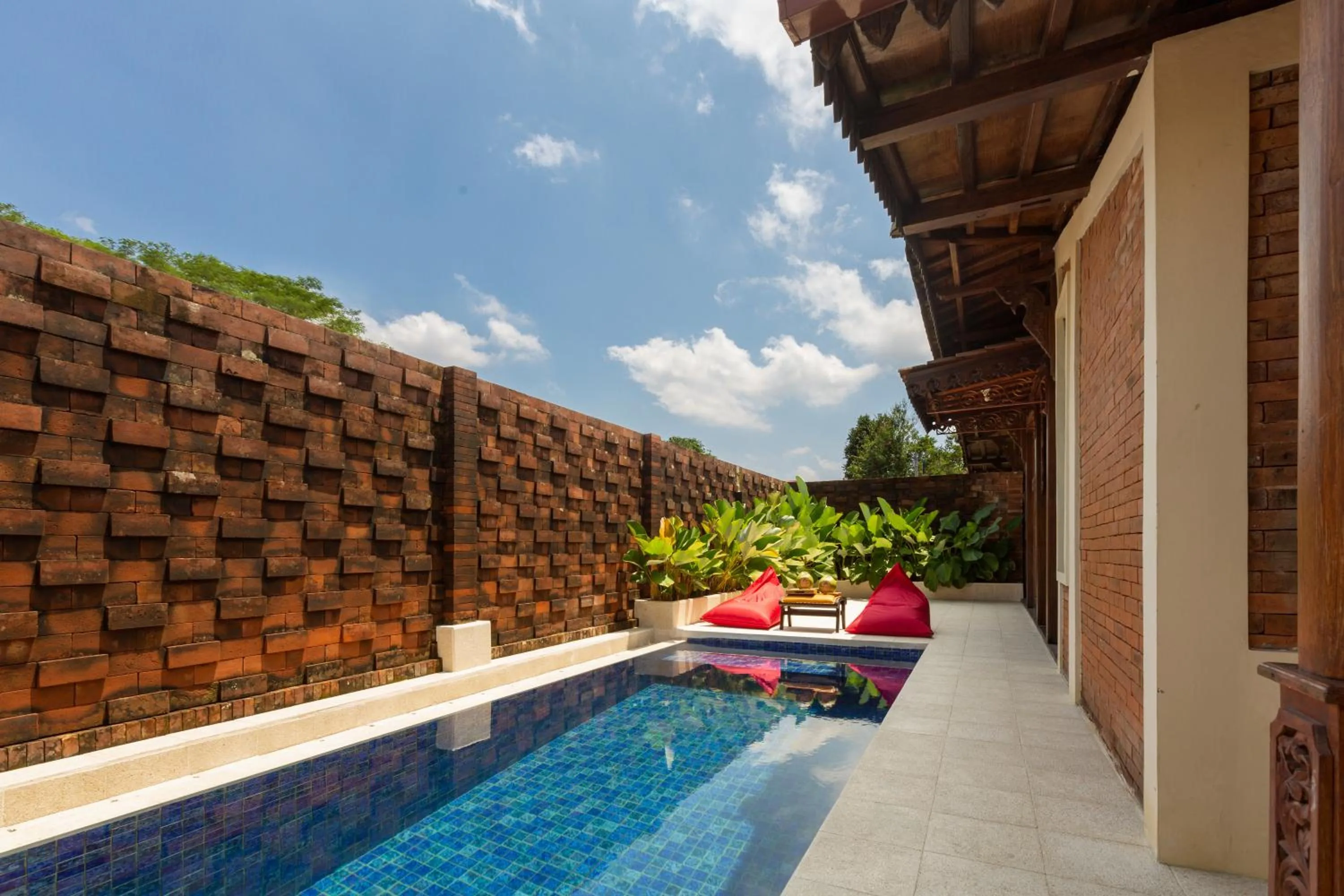 Pool view in Bale Devata Resort