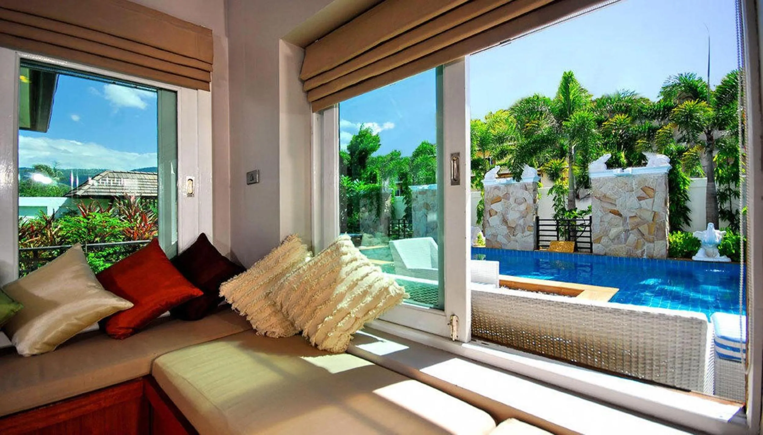 Living room in Paradise Samui Villa - Villa 1