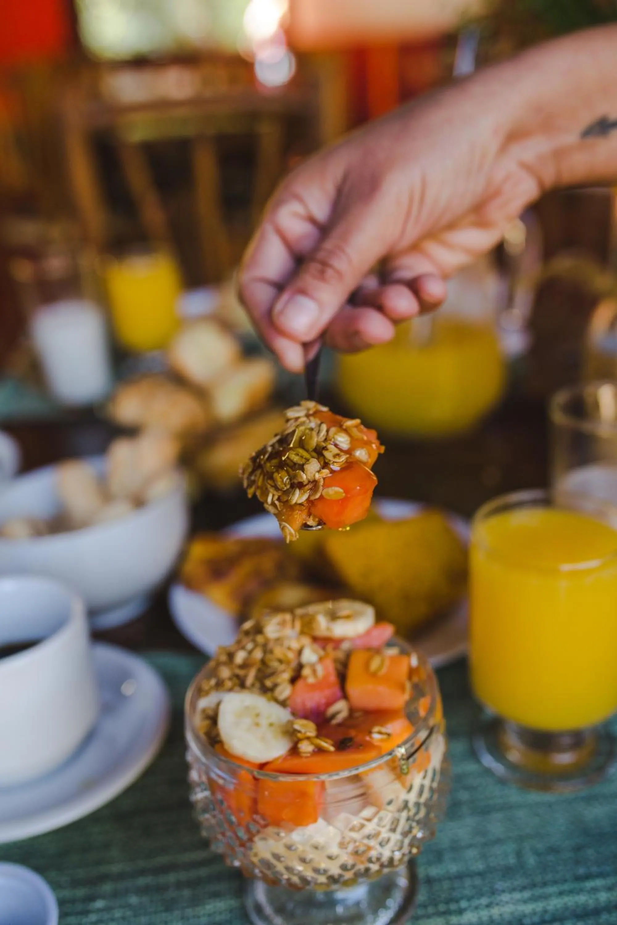 Food in Pousada Cipó Prata