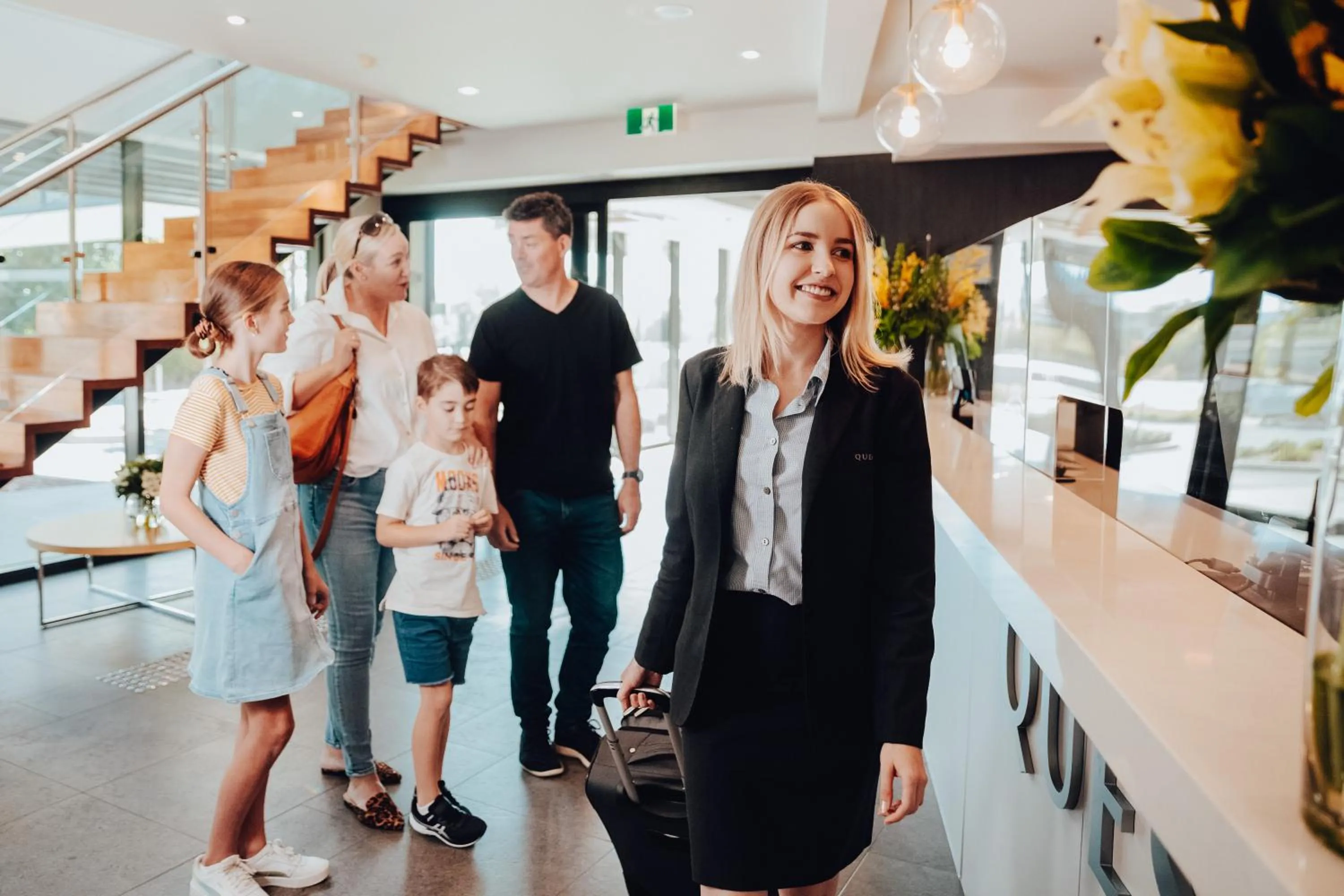 Lobby or reception in Quest Wodonga