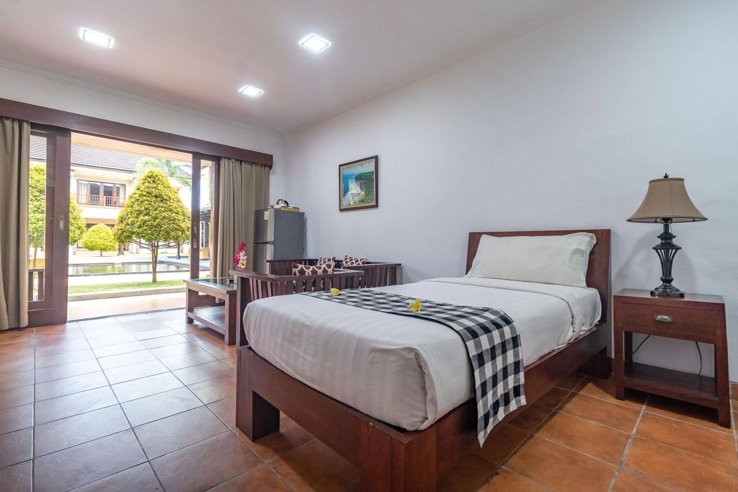 Bed in Vidi Boutique Hotel