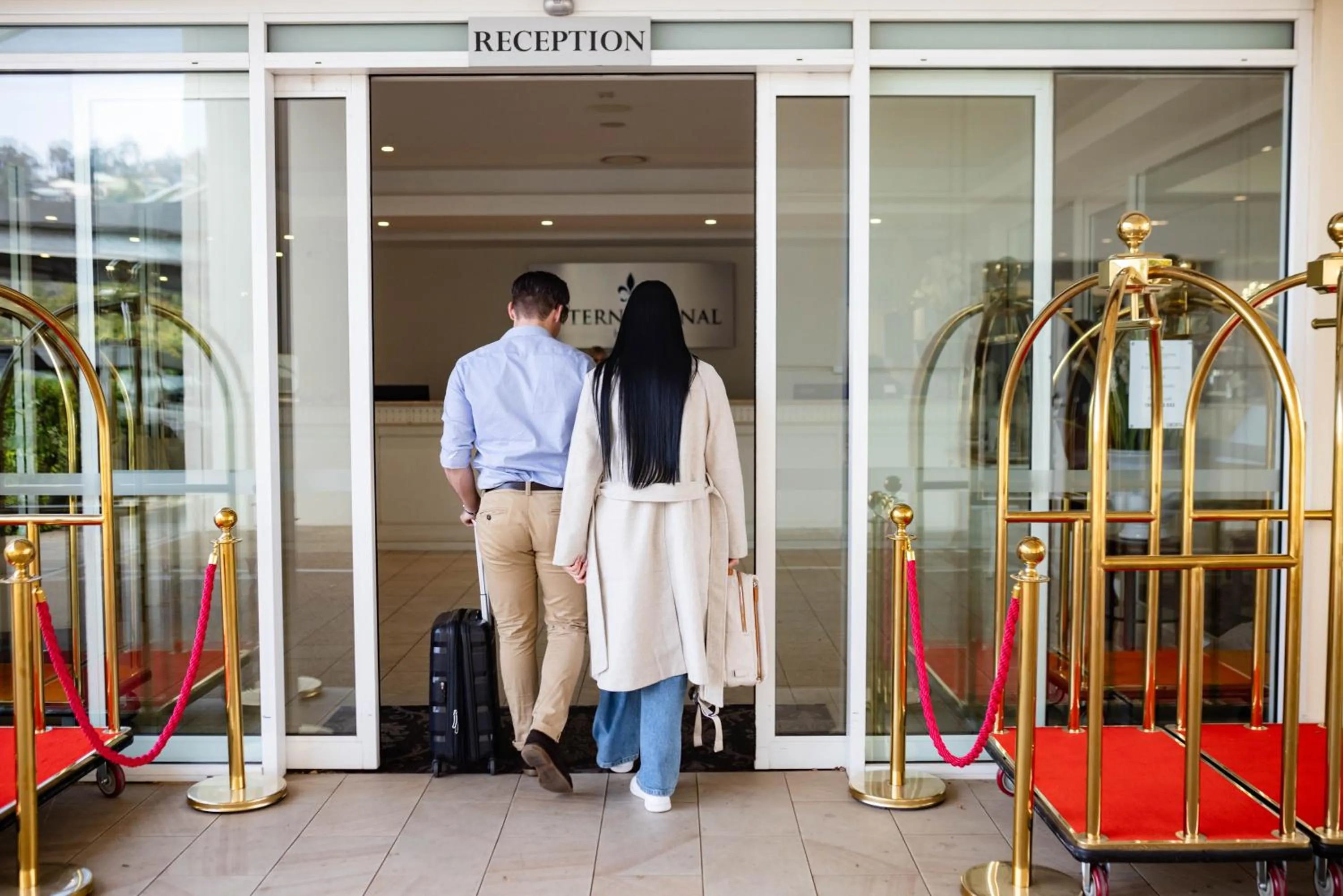 Lobby or reception in International Hotel Wagga Wagga