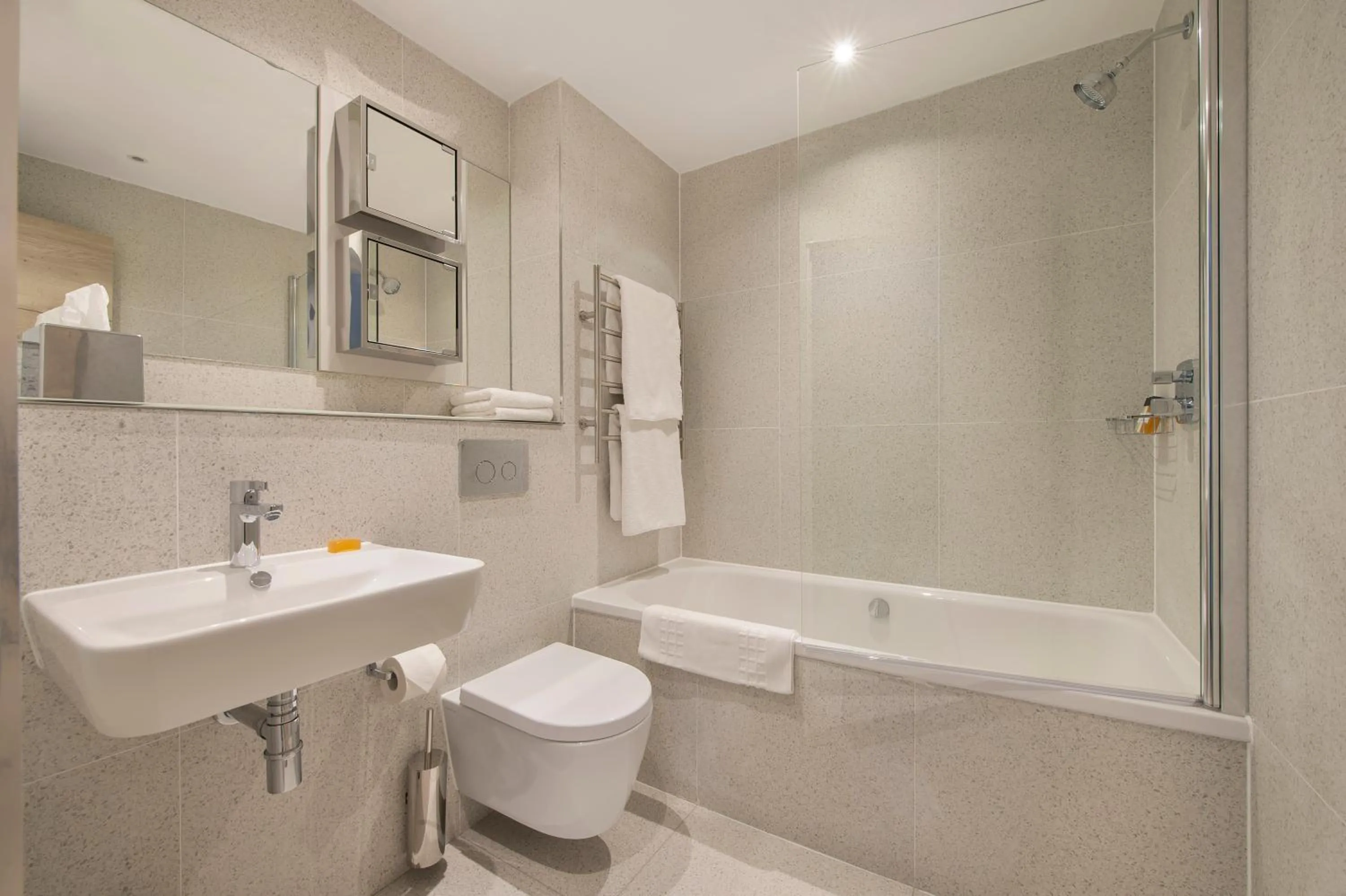 Bathroom in Q Square by Supercity Aparthotels