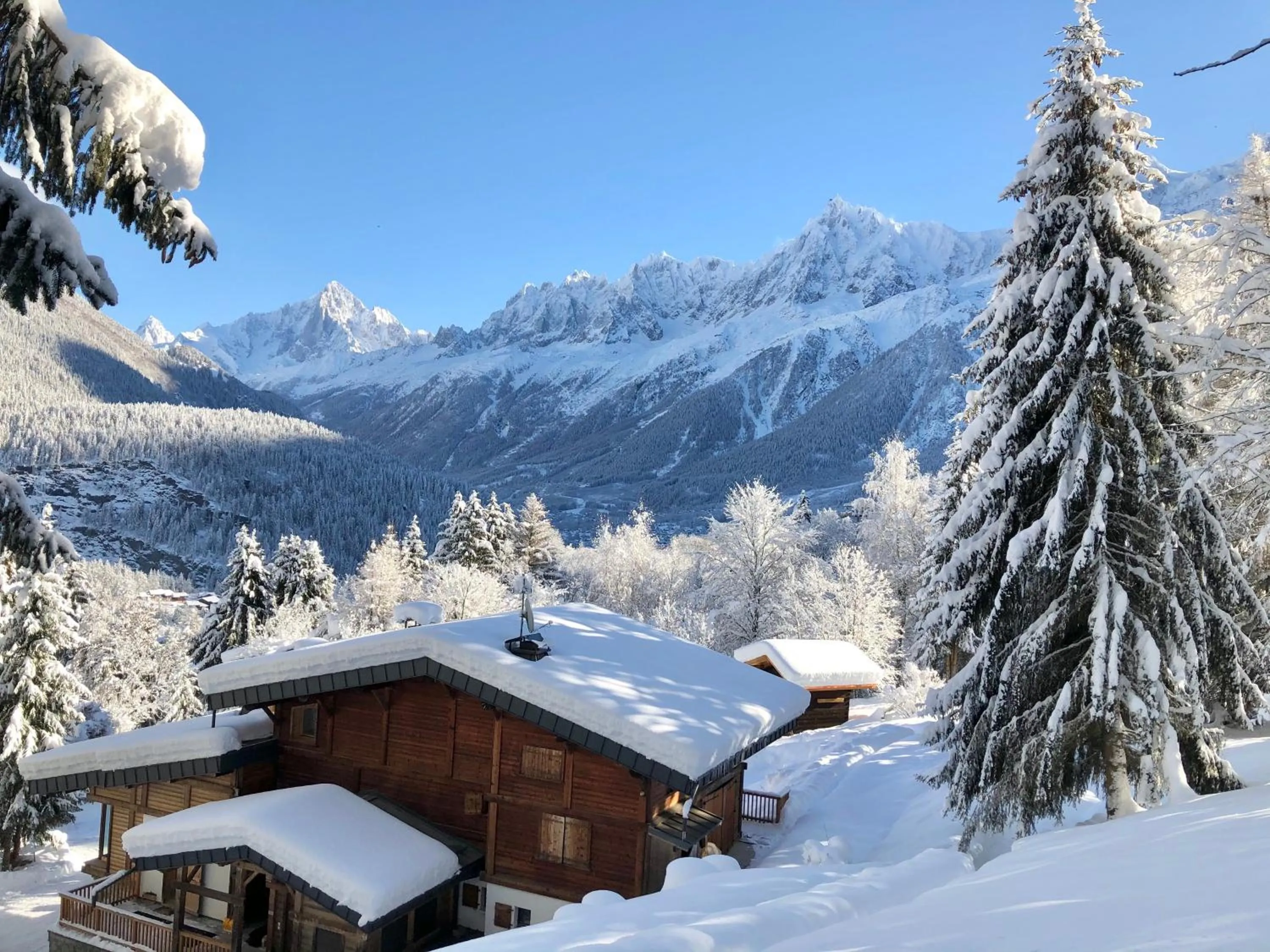 Mountain view in Chalet Mountain Vibes