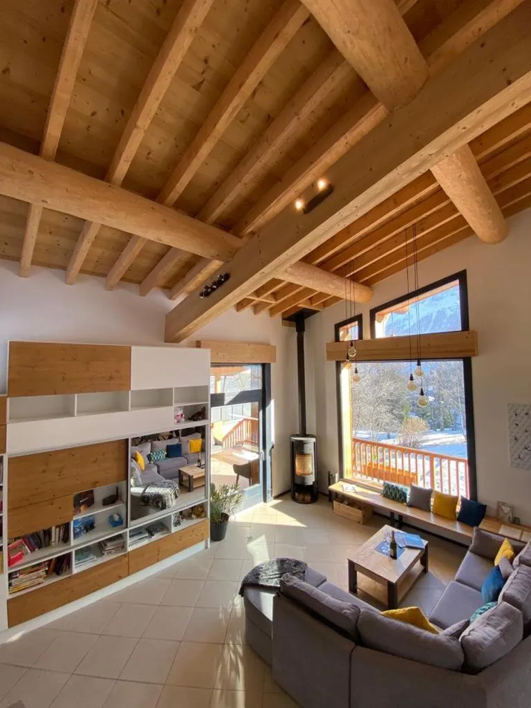 Living room in Chalet Mountain Vibes