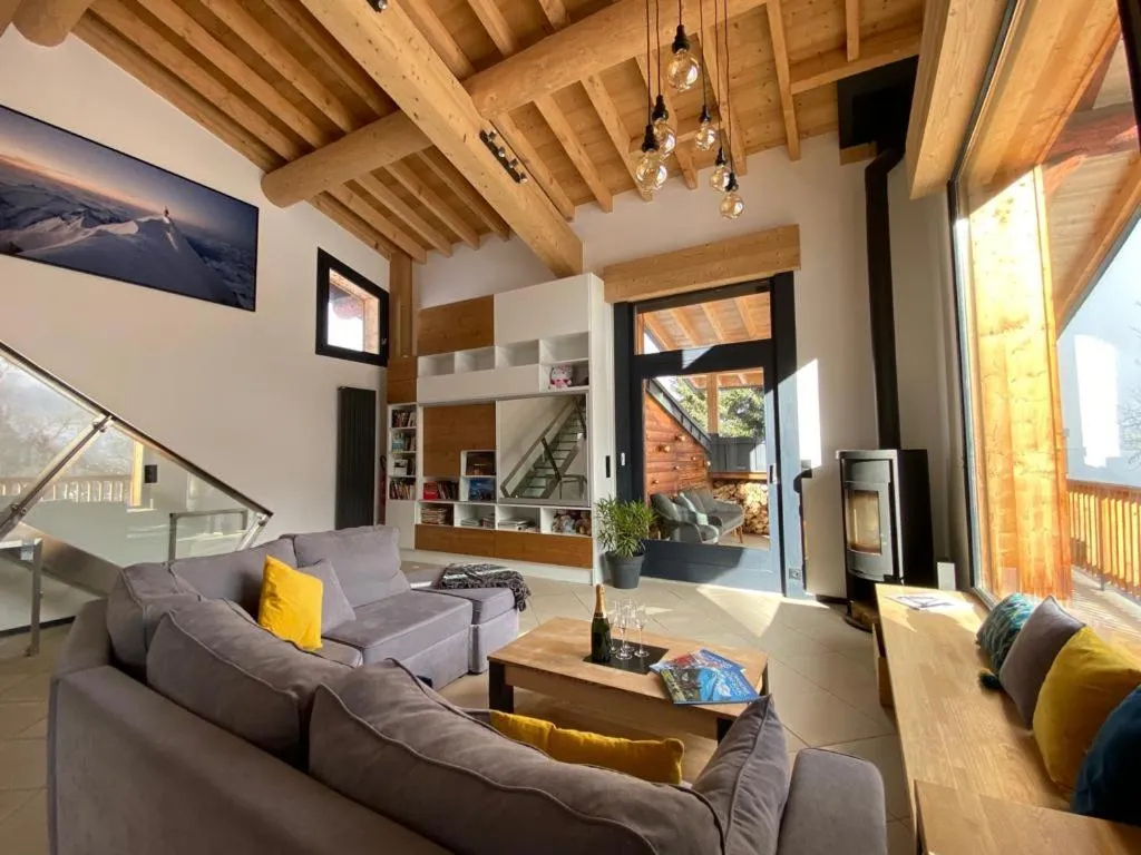 Living room in Chalet Mountain Vibes