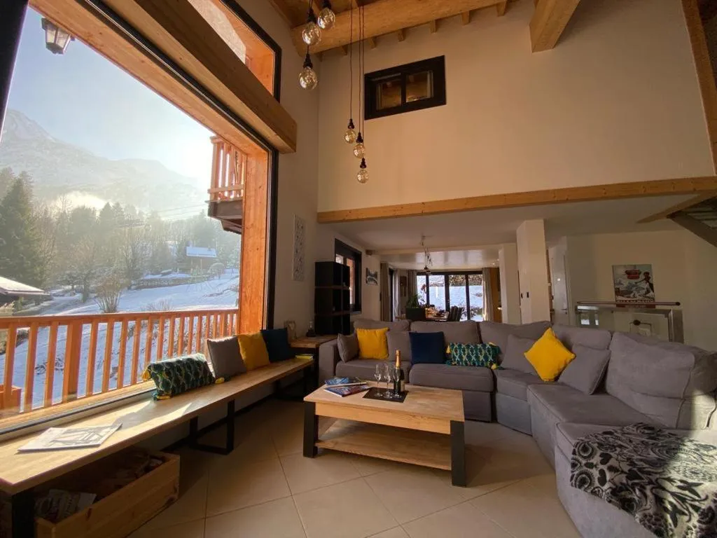 Living room in Chalet Mountain Vibes
