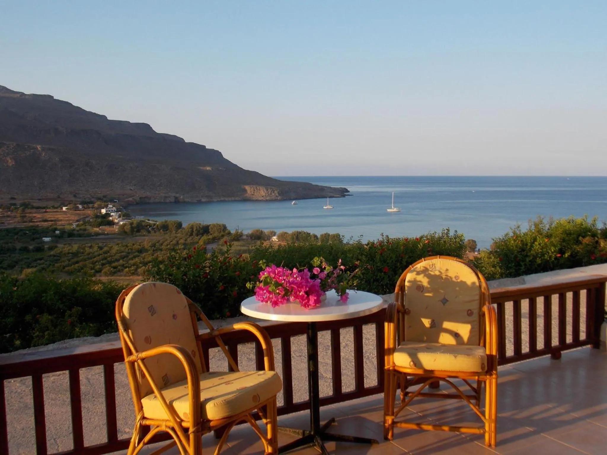 Facade/entrance in Kato Zakros Palace Apartments