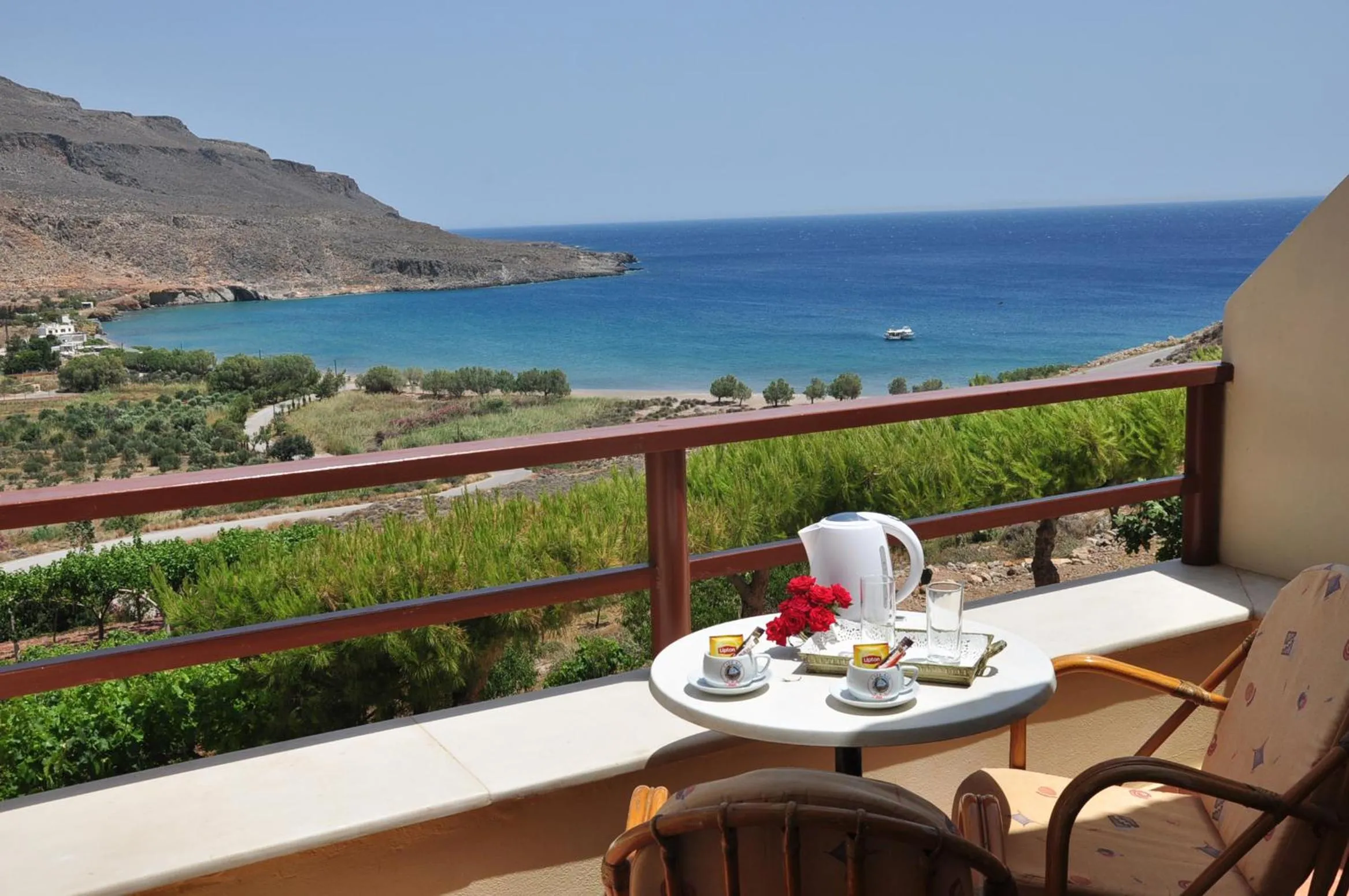 Balcony/Terrace in Kato Zakros Palace Apartments
