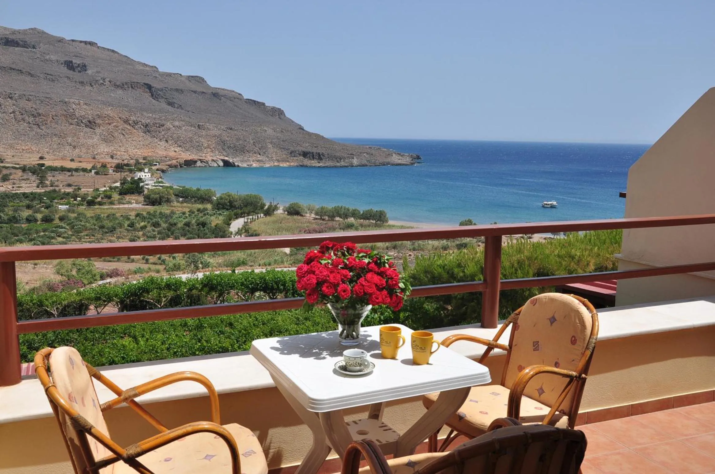 Balcony/Terrace in Kato Zakros Palace Apartments