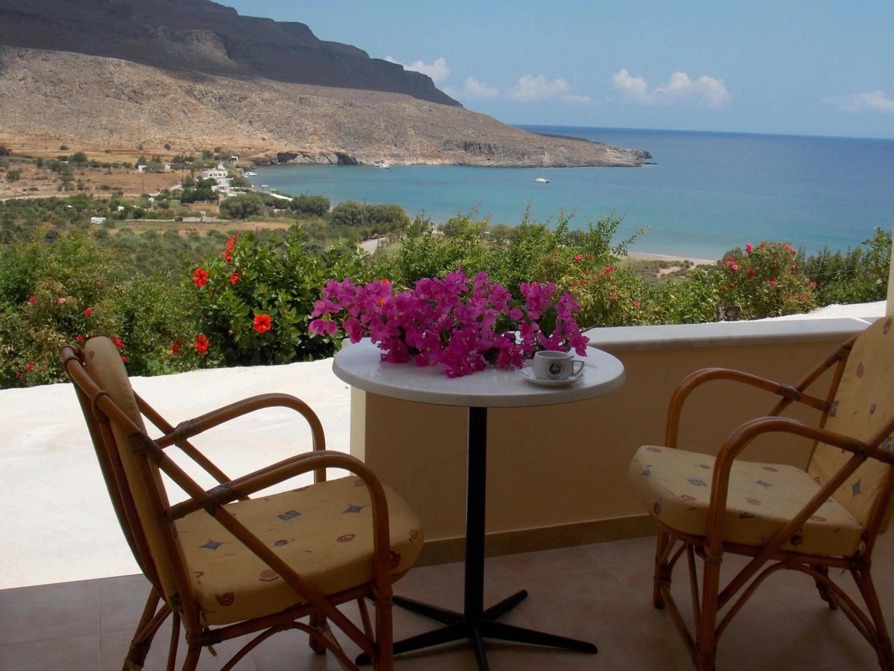 Balcony/Terrace in Kato Zakros Palace Apartments