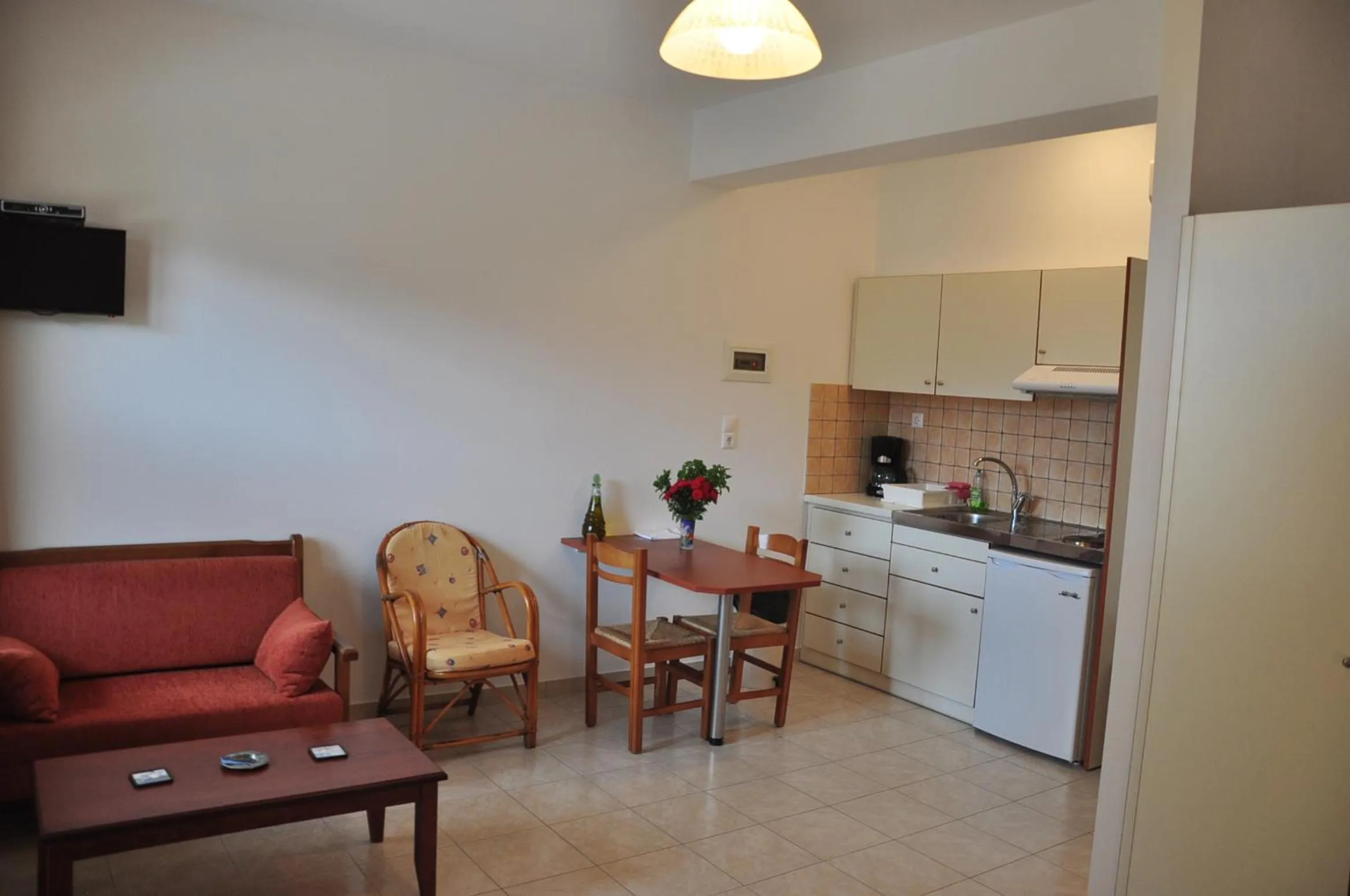 Kitchen or kitchenette in Kato Zakros Palace Apartments