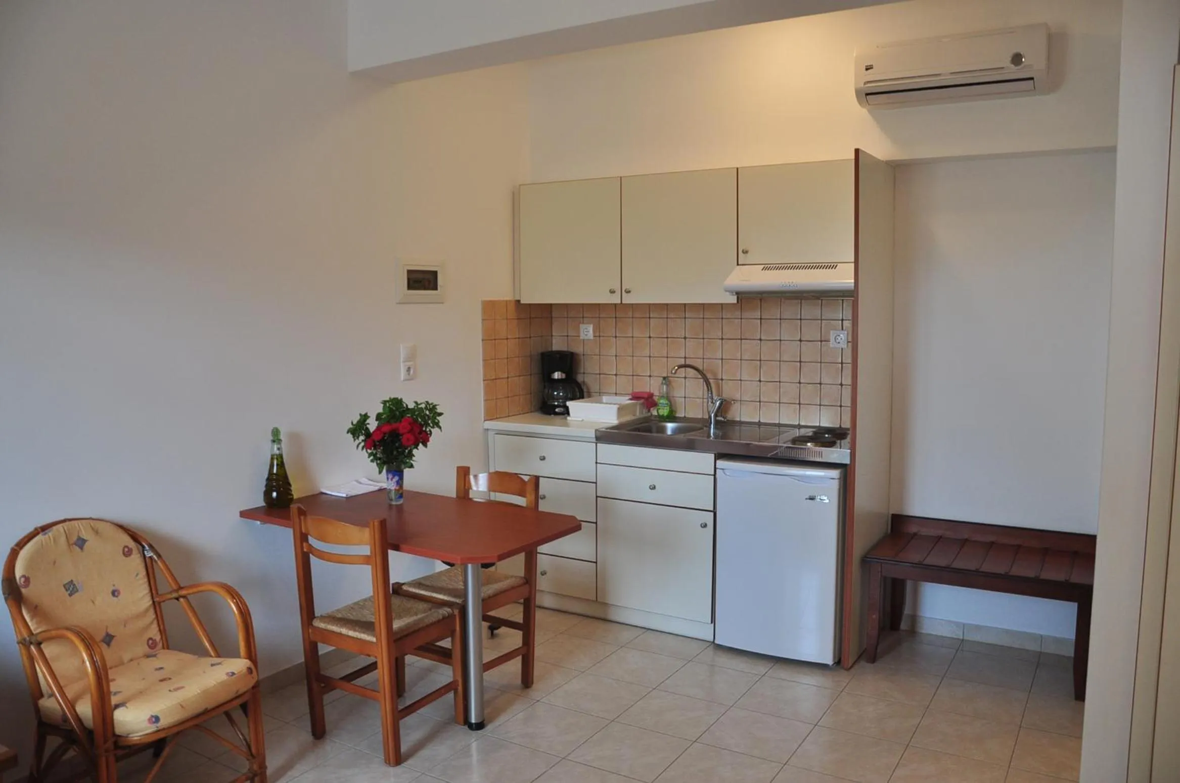 Kitchen or kitchenette in Kato Zakros Palace Apartments