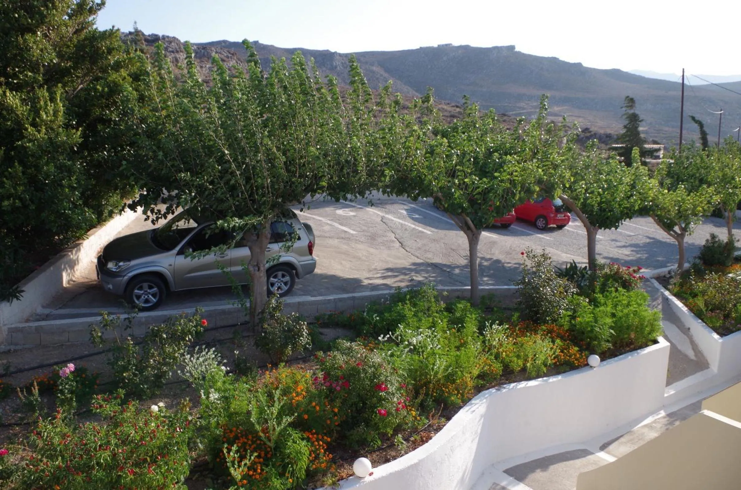 Patio in Kato Zakros Palace Apartments
