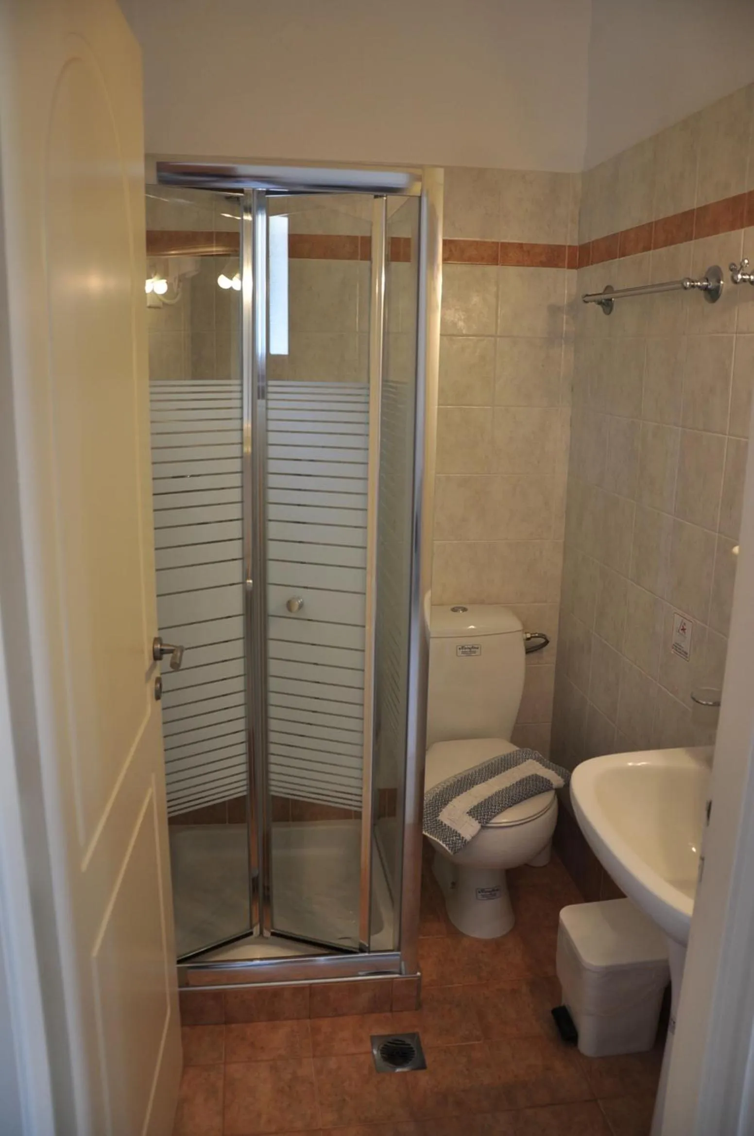 Shower in Kato Zakros Palace Apartments