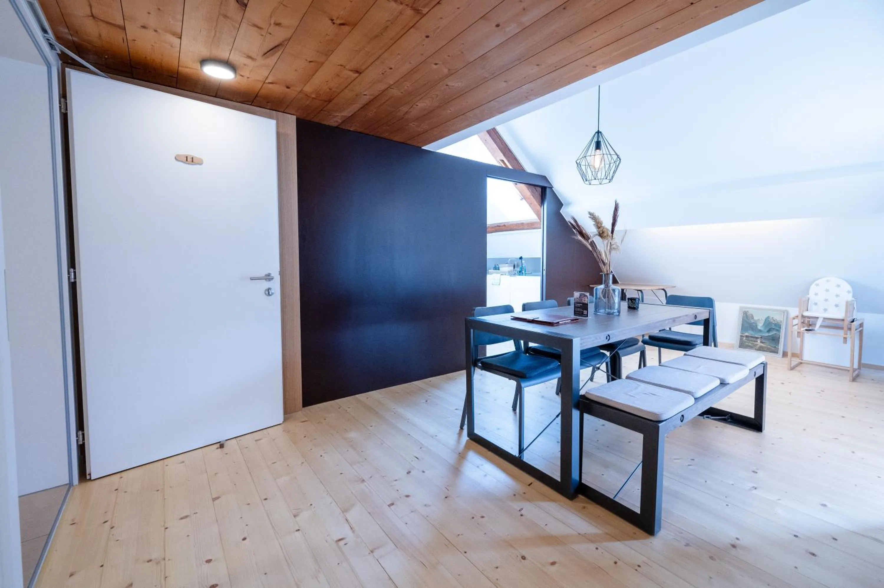 Seating area in Gasthaus Rössle