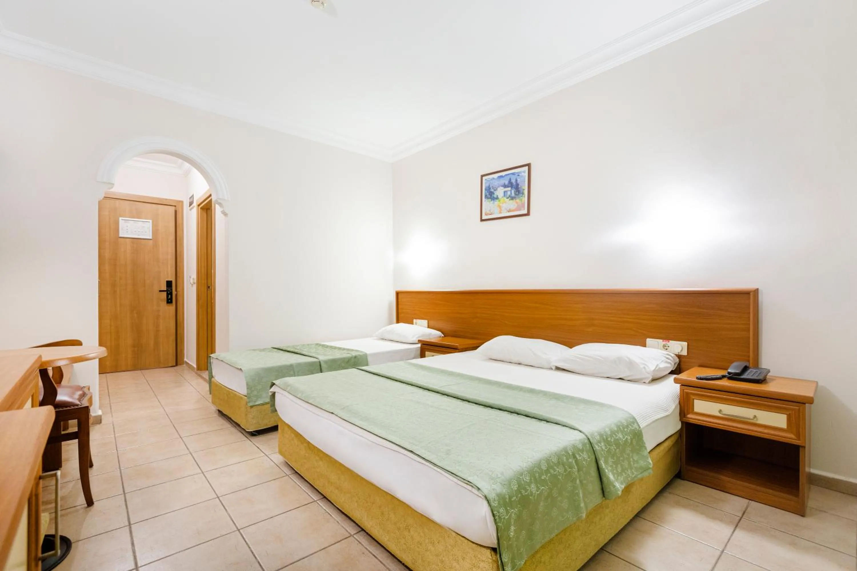 Bed in Alanya Beach Hotel