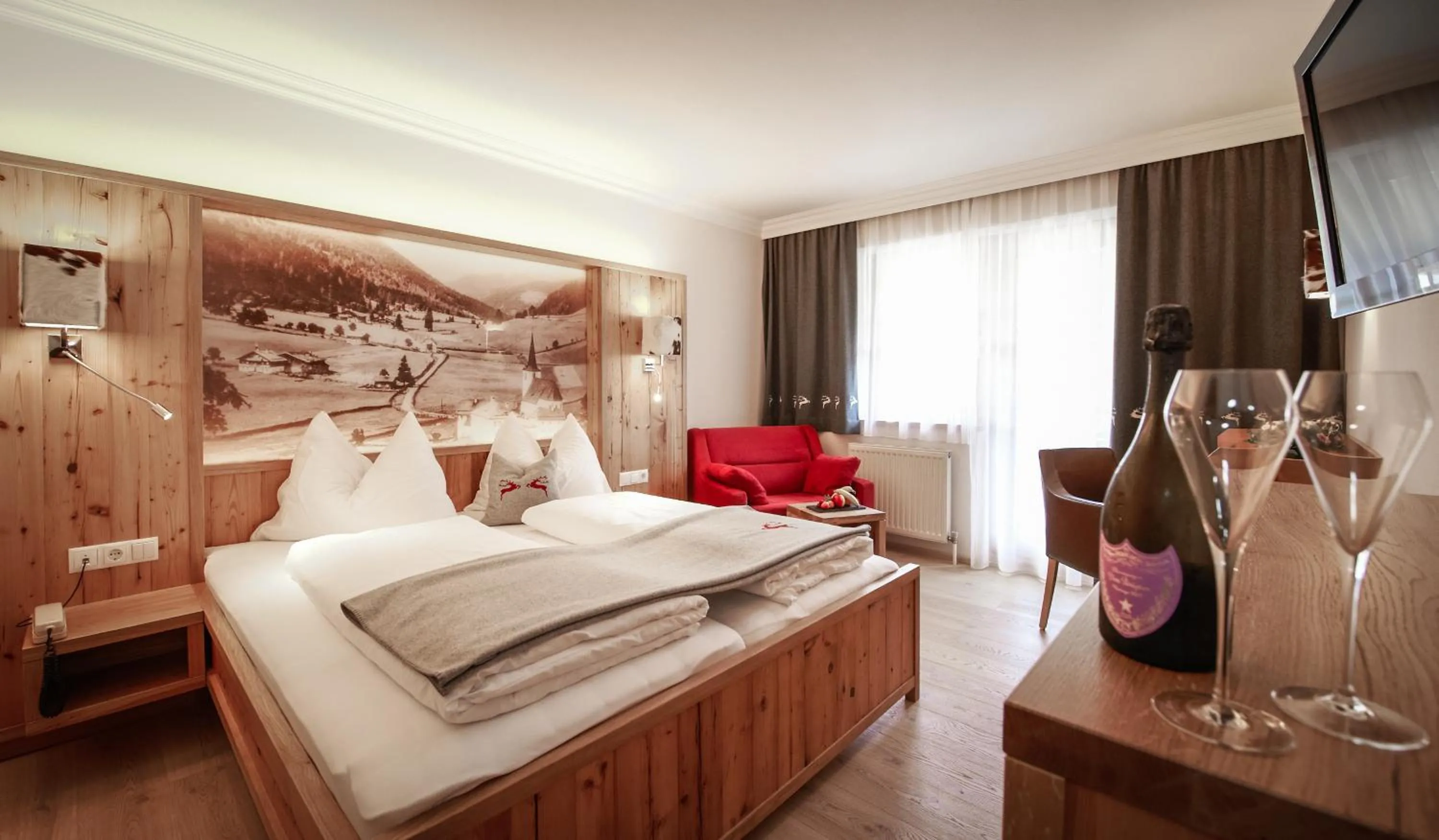 Photo of the whole room, Bed in Hotel Happy Filzmoos
