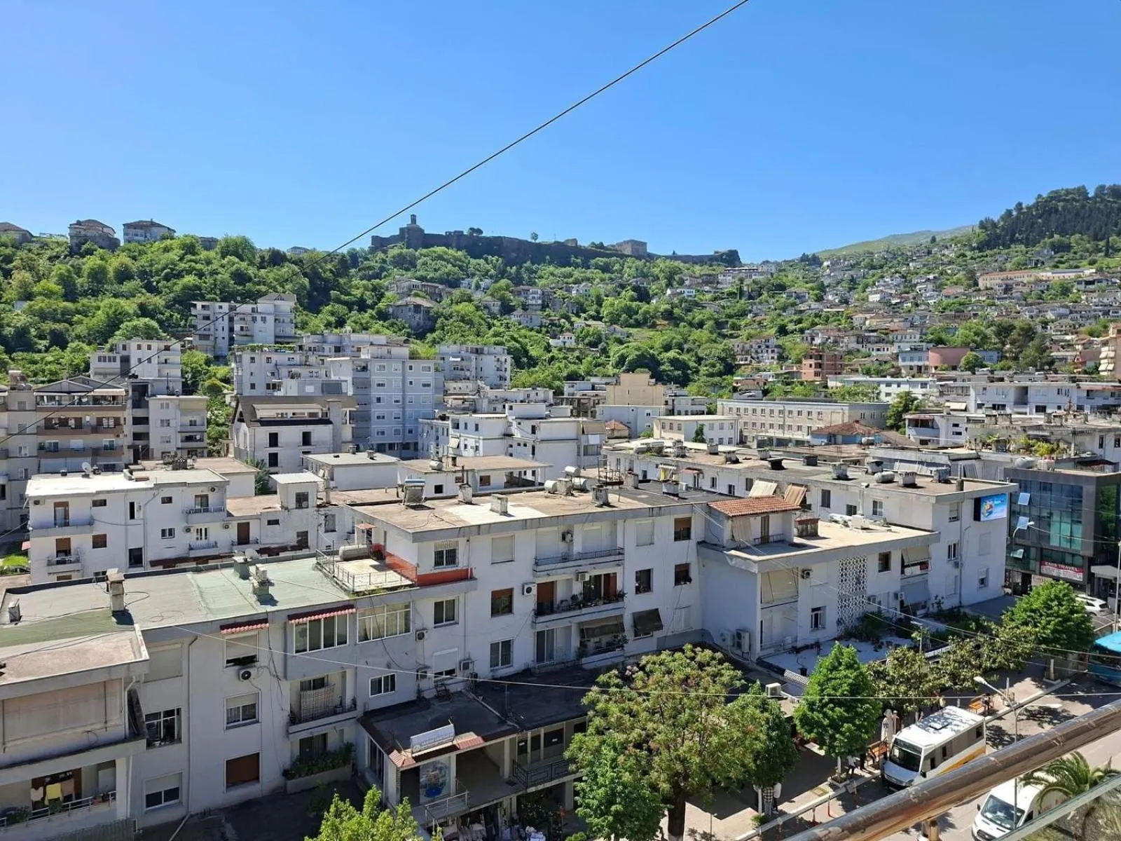 City view in Hotel The First