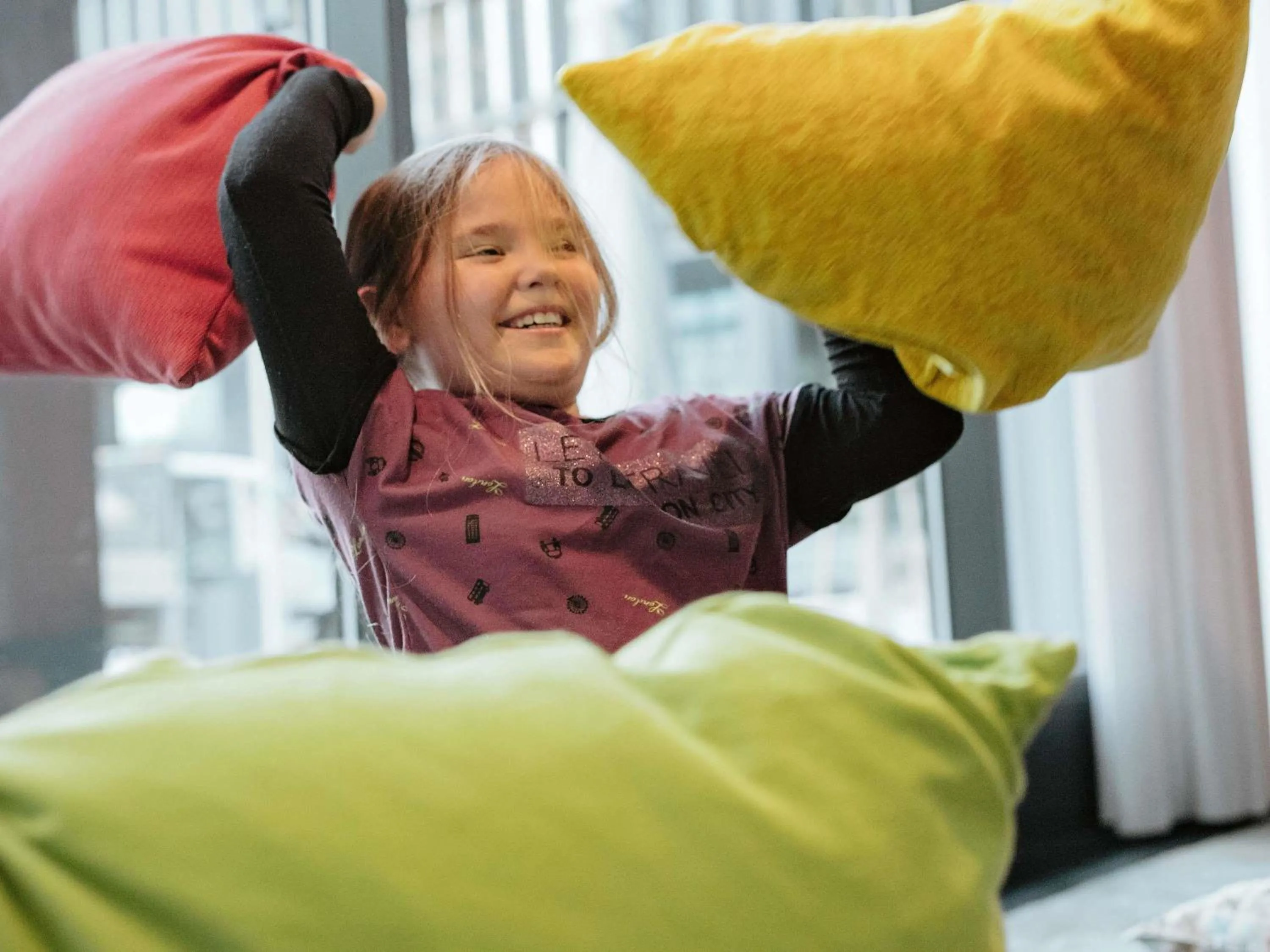 Bedroom in ibis Hotel Düsseldorf Hauptbahnhof