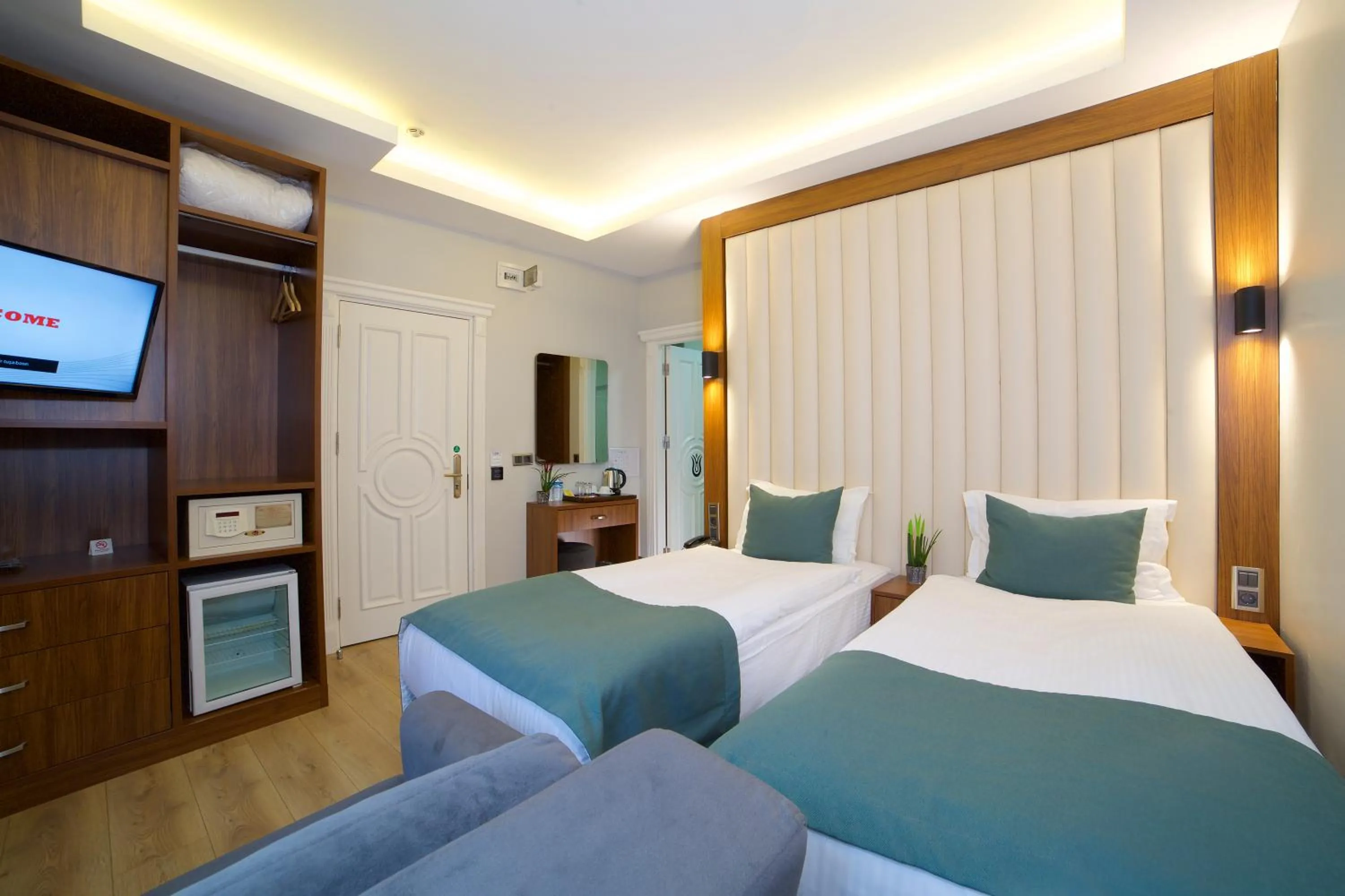 Bed in Hotel Black Tulip