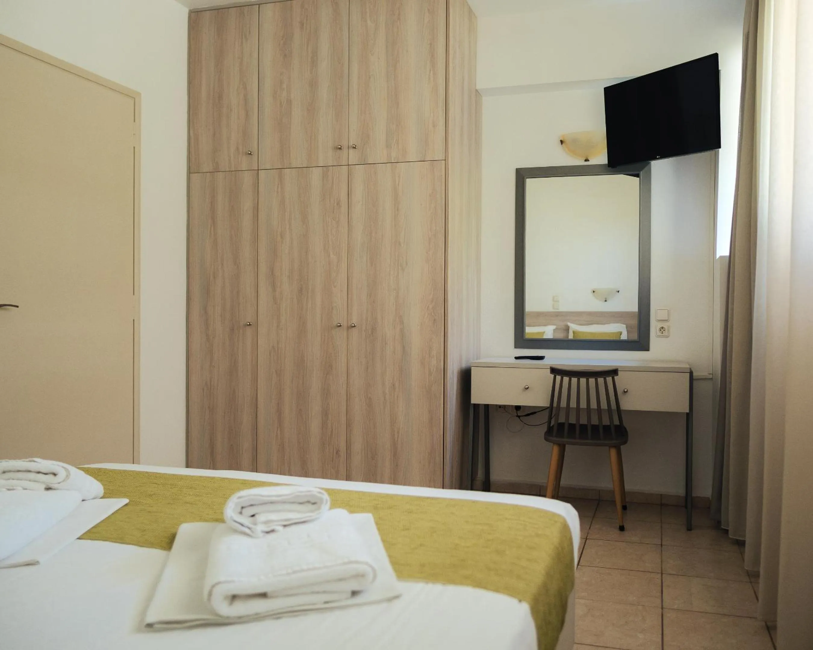 Bed in Ilian Beach & Apartments