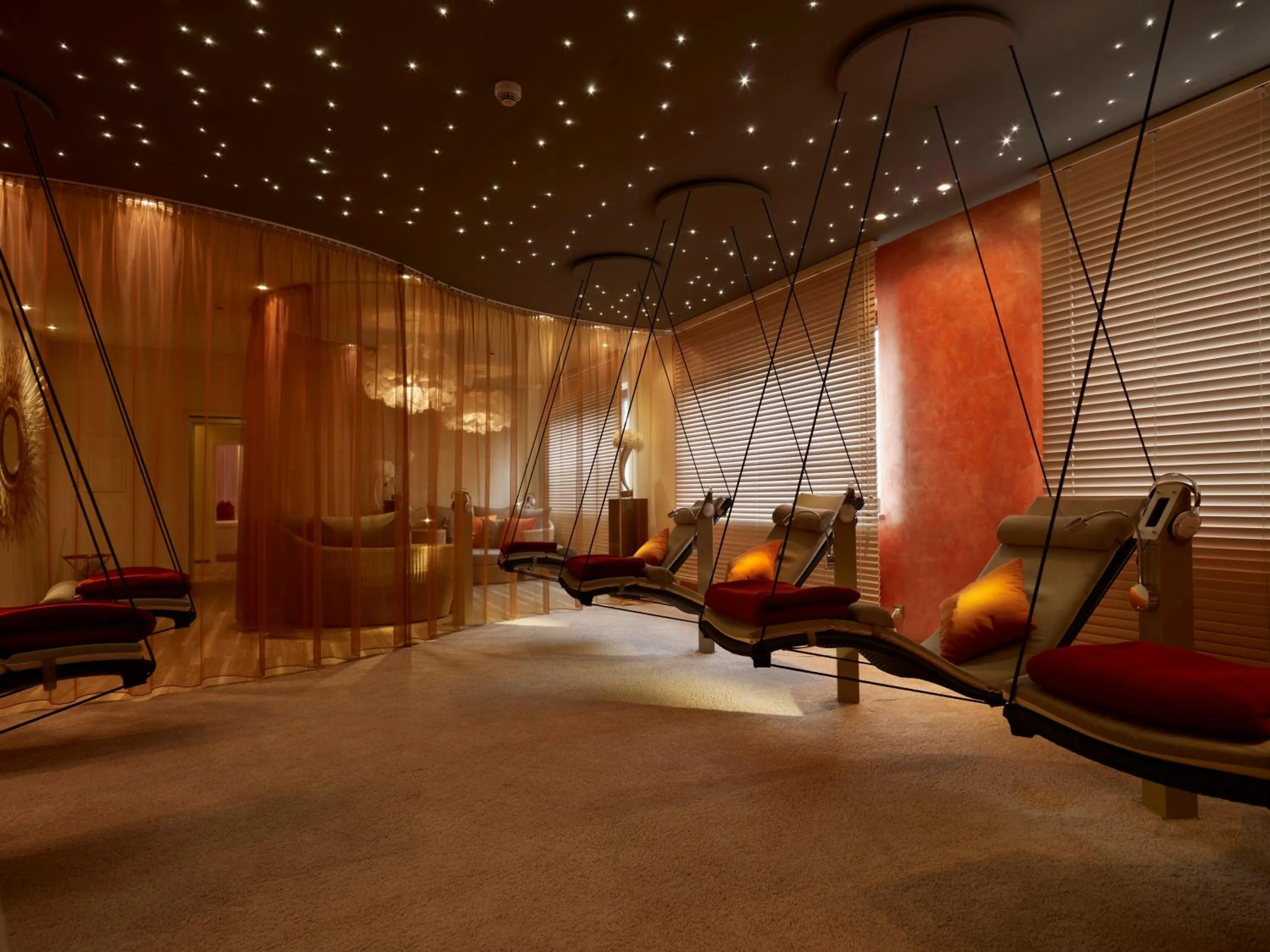 Seating area in Land & Golf Hotel Stromberg