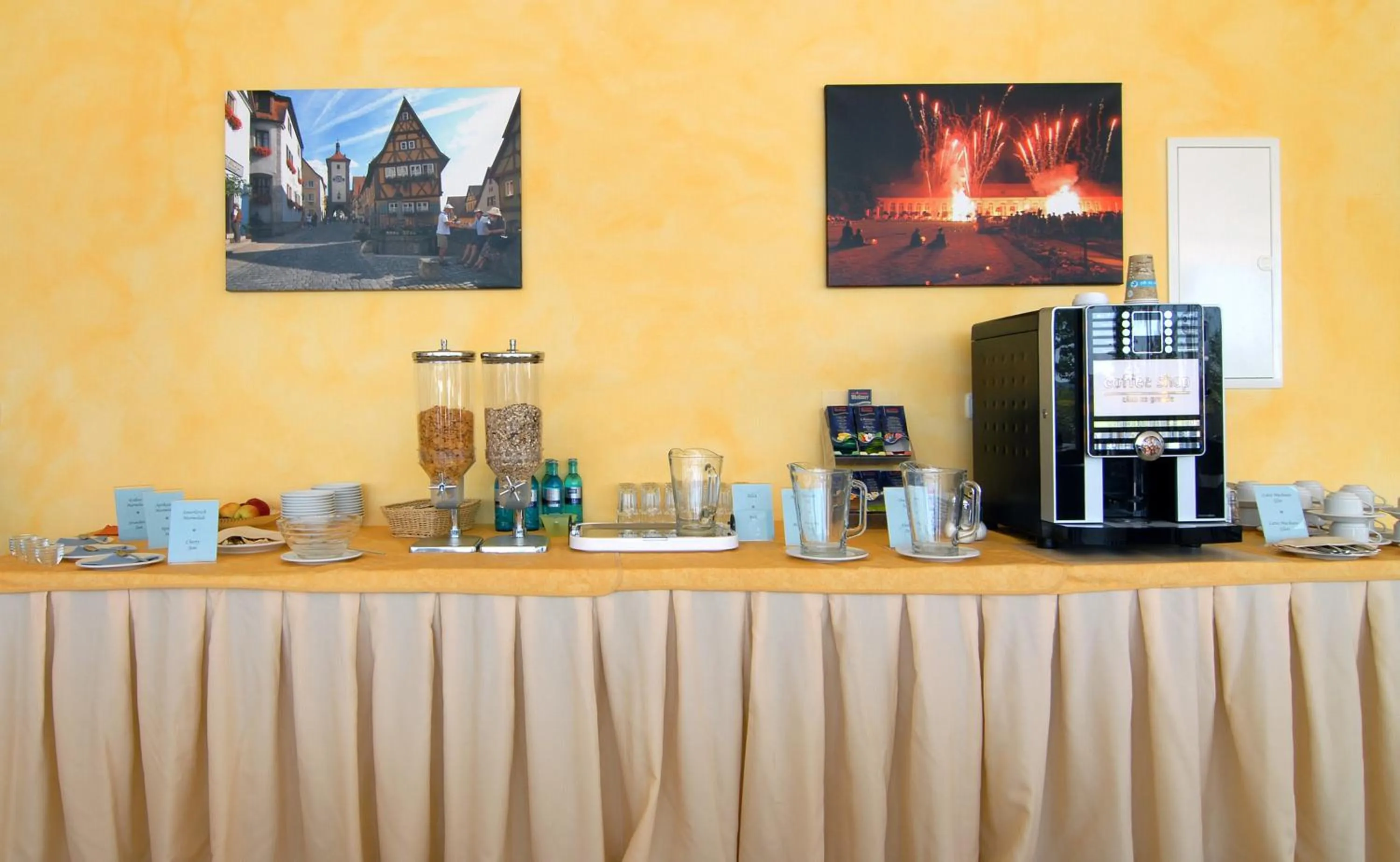 Breakfast in Hotel Frankenhöhe