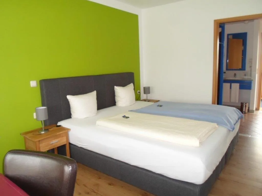 Photo of the whole room, Bed in Hotel Frankenhöhe