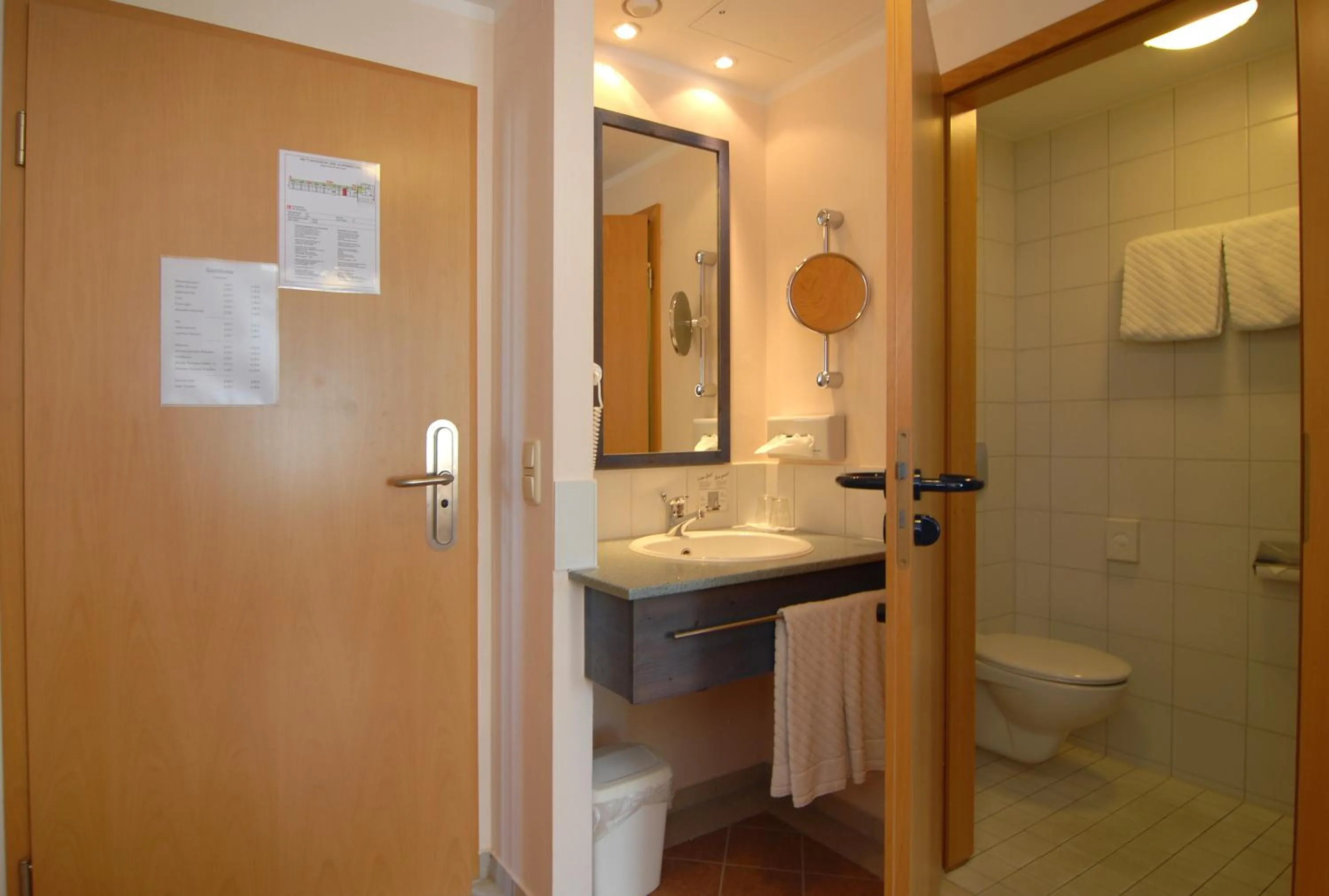 Bathroom in Hotel Frankenhöhe