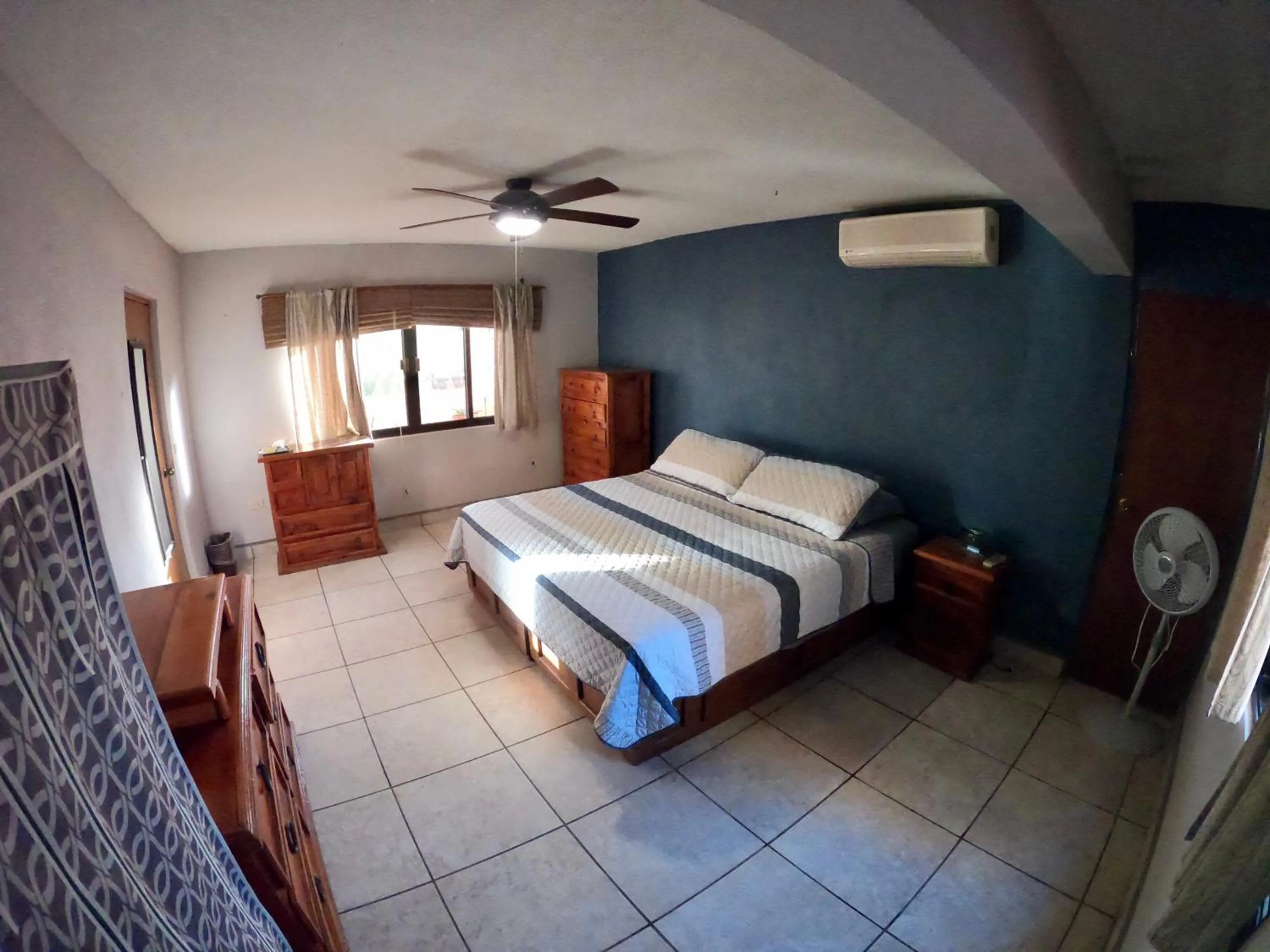 Bed in Baja Joe's Hotel