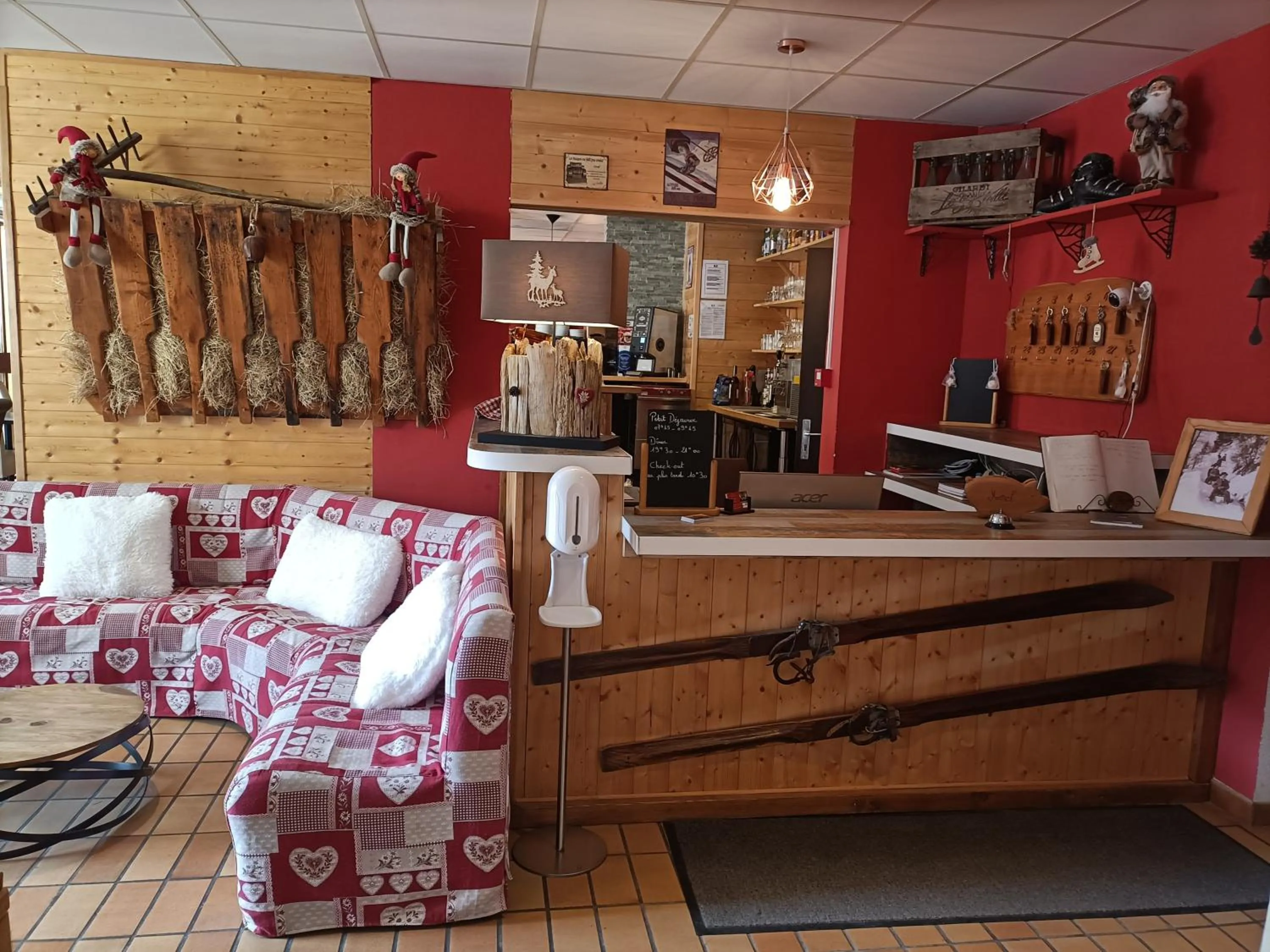 Lobby or reception in Hotel Plein Soleil