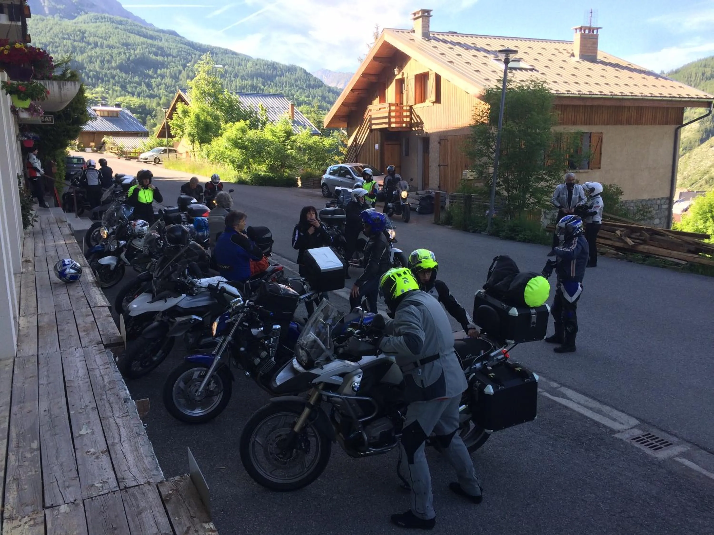 group of guests in Hotel Plein Soleil