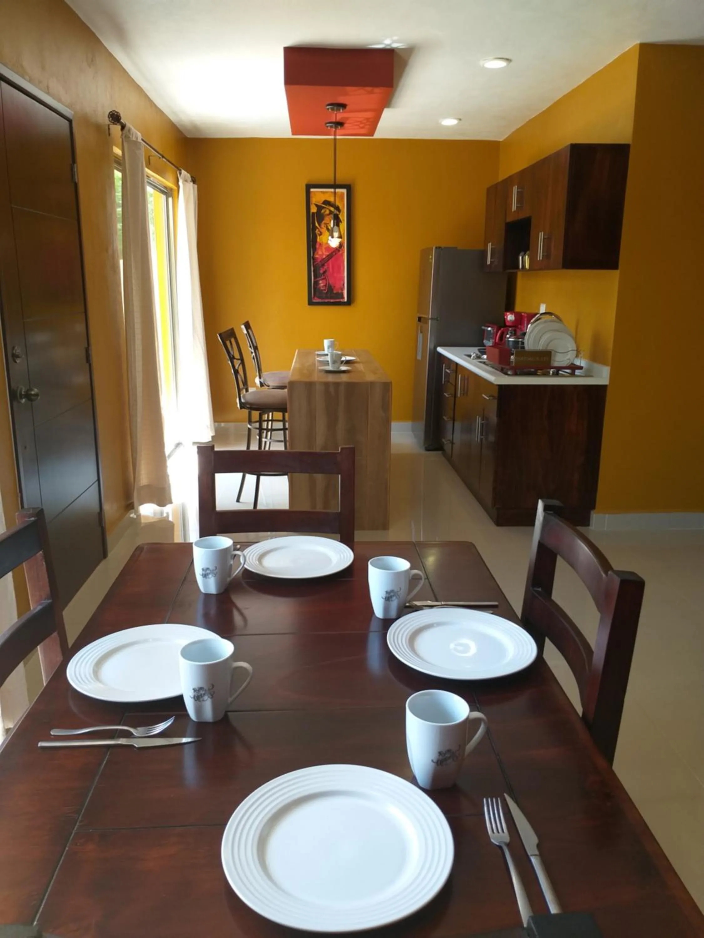 Dining area in PRIME VILLAGE Cozumel