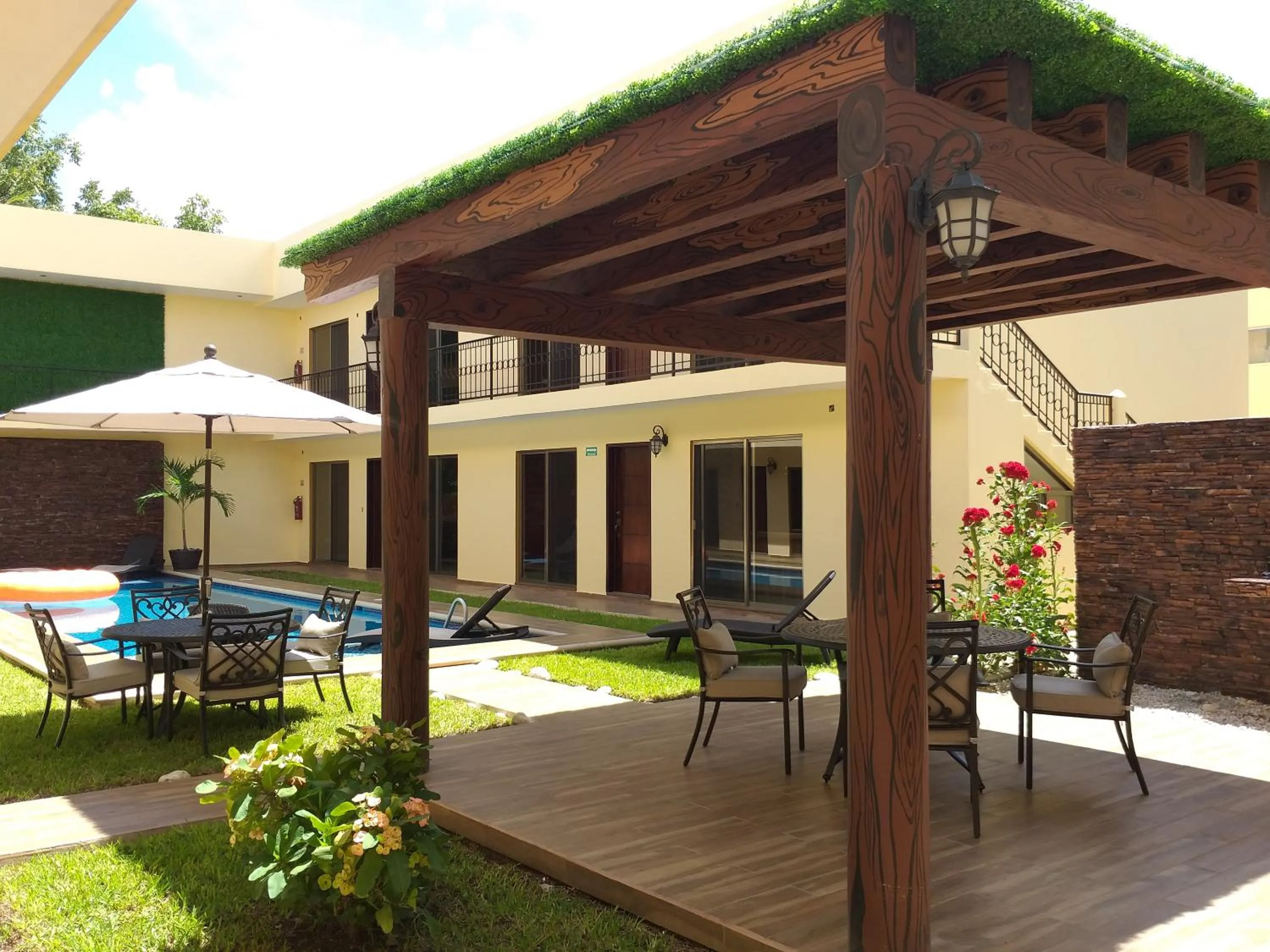 Patio in PRIME VILLAGE Cozumel