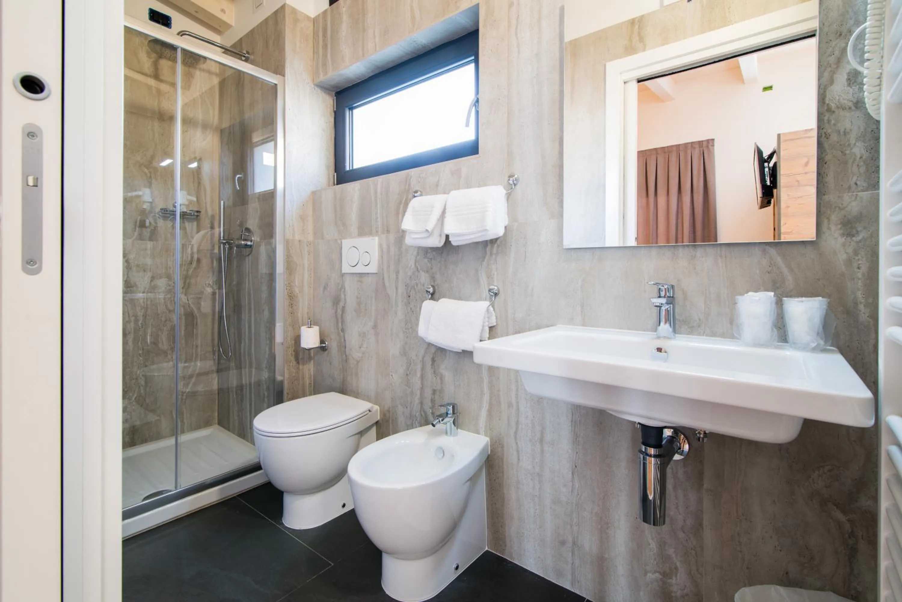 Bathroom in Hotel Alla Fonte