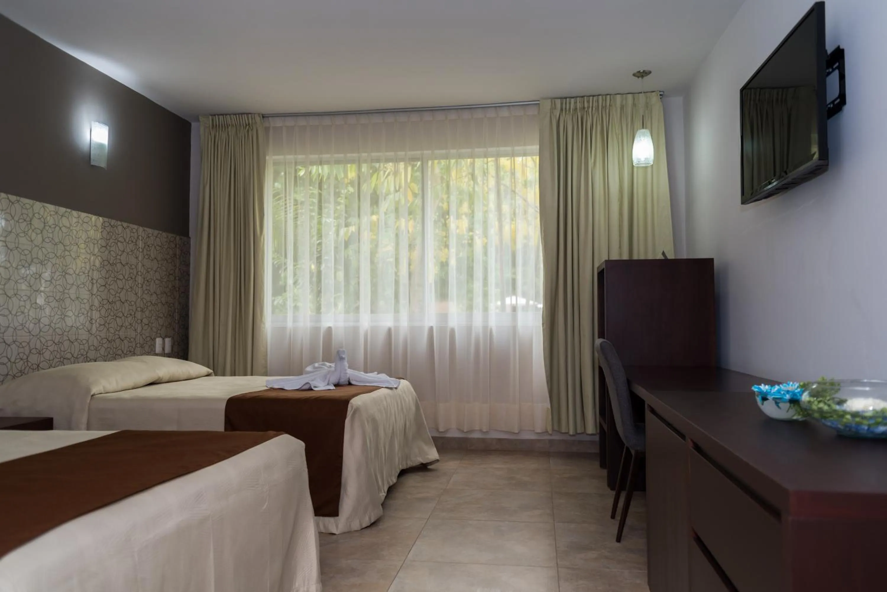 hair dresser, Bed in Hotel Verdi