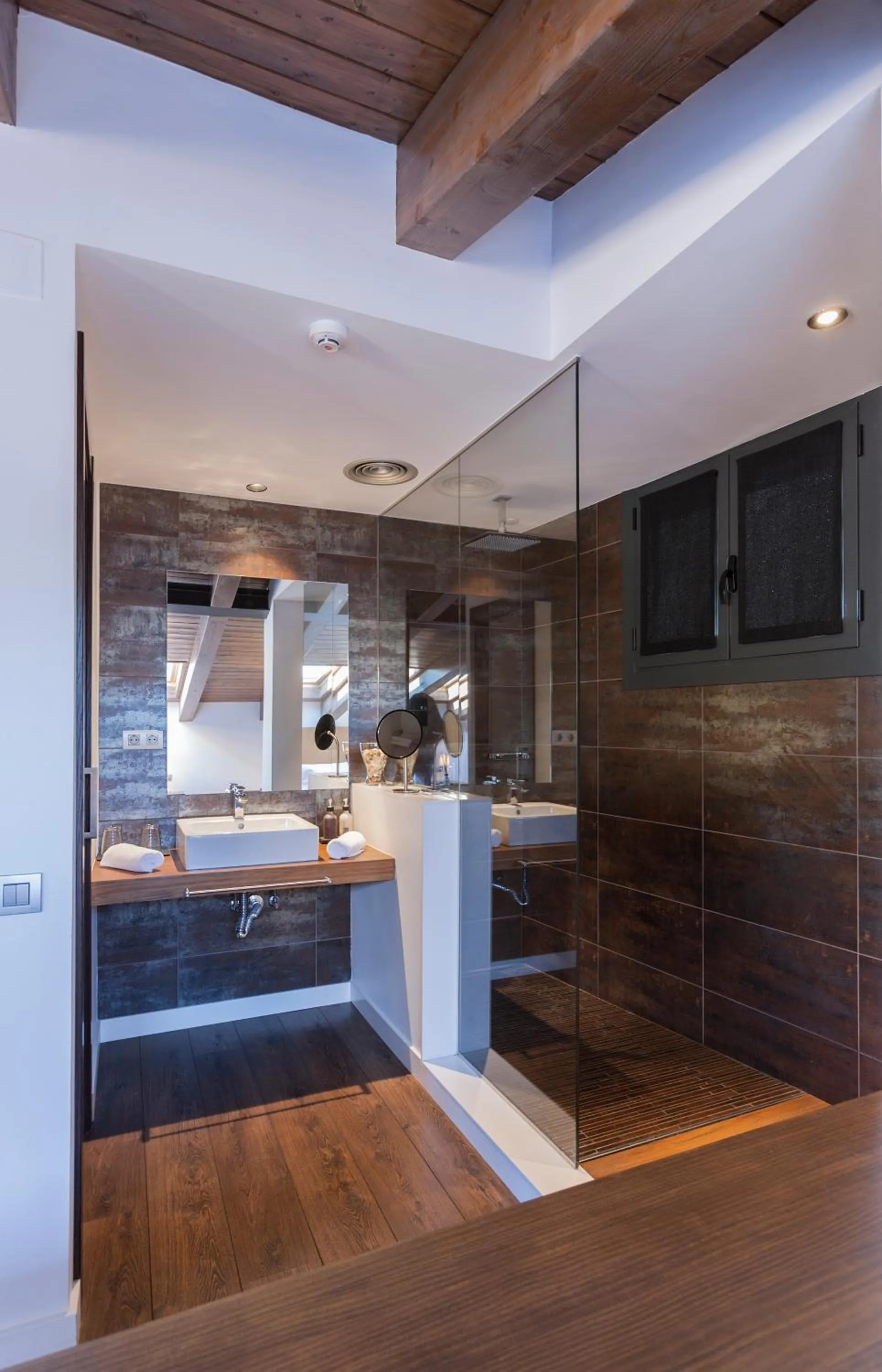 Bathroom in Bonansa Country Hotel
