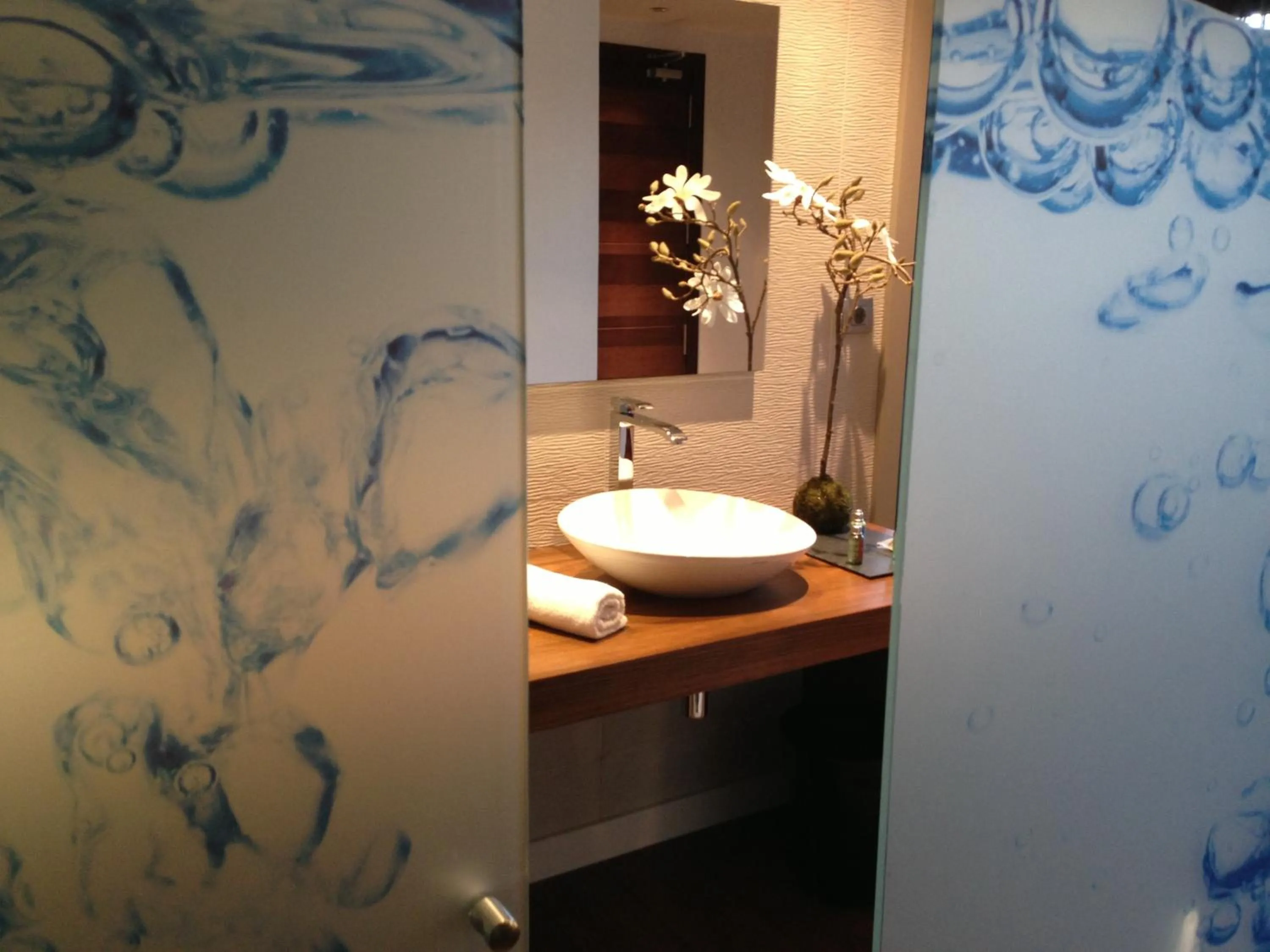 Bathroom in Bonansa Country Hotel